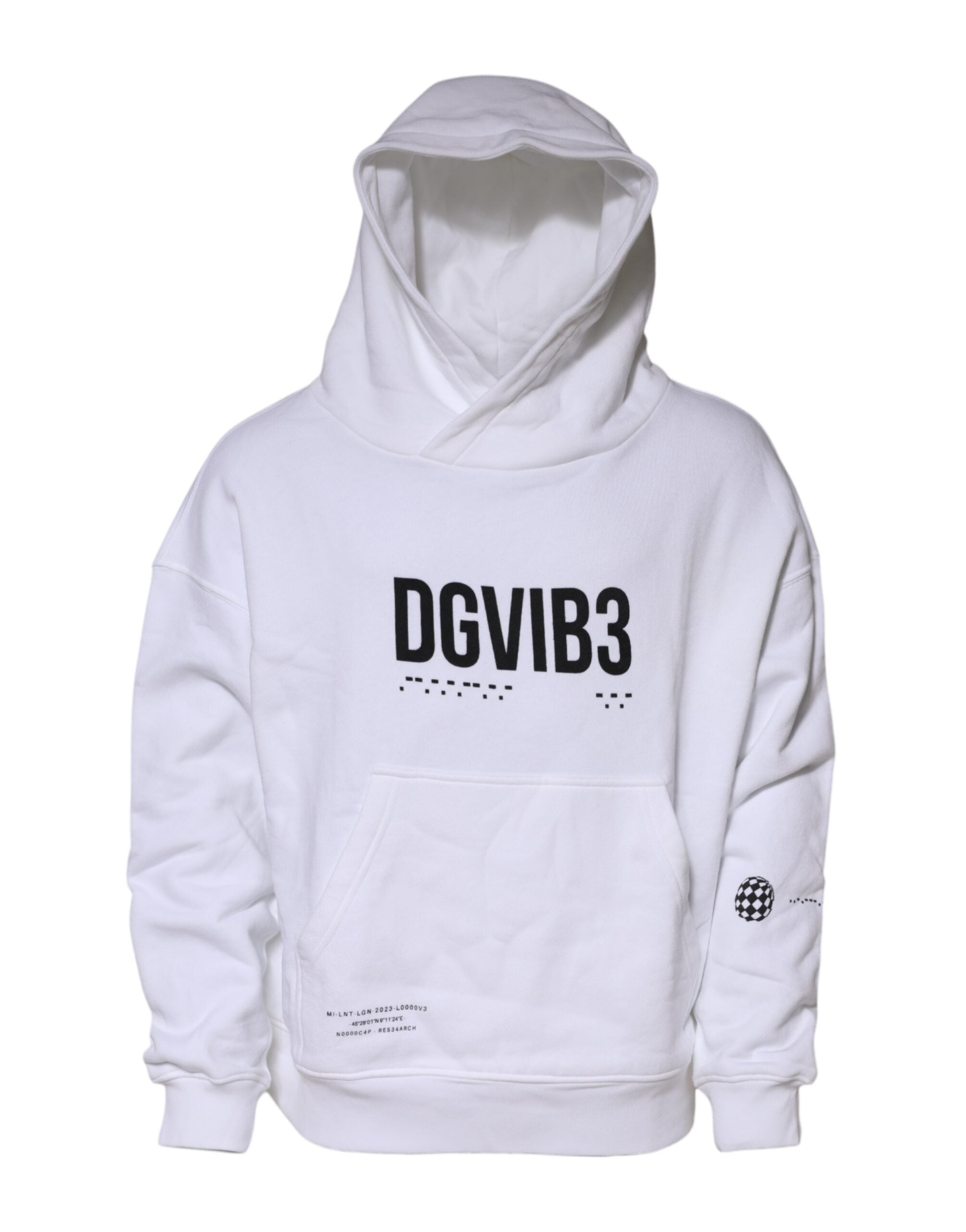 Sweatshirt Dolce & Gabbana DG Vib3 blanc