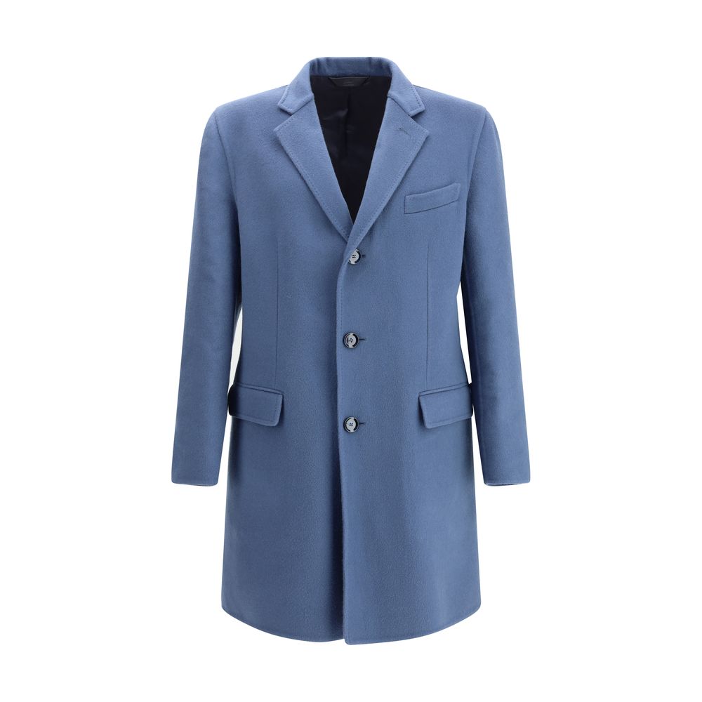 Manteau Brioni Chesterfield bleu