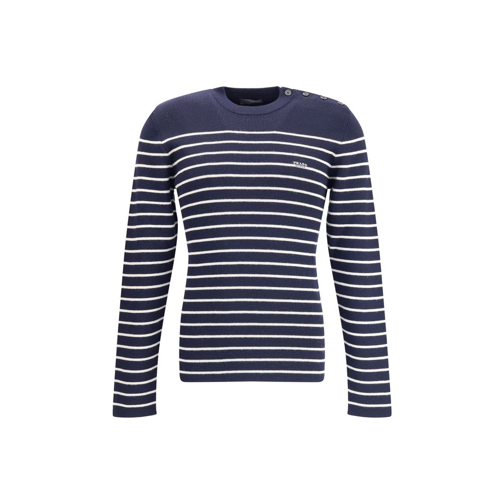 Pull Prada rayé multicolore