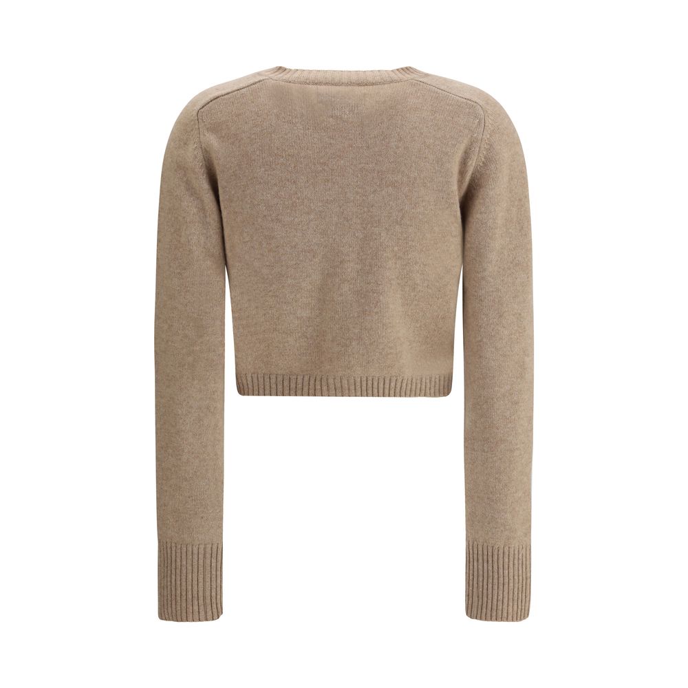 Cardigan LouLou De Saison crop beige