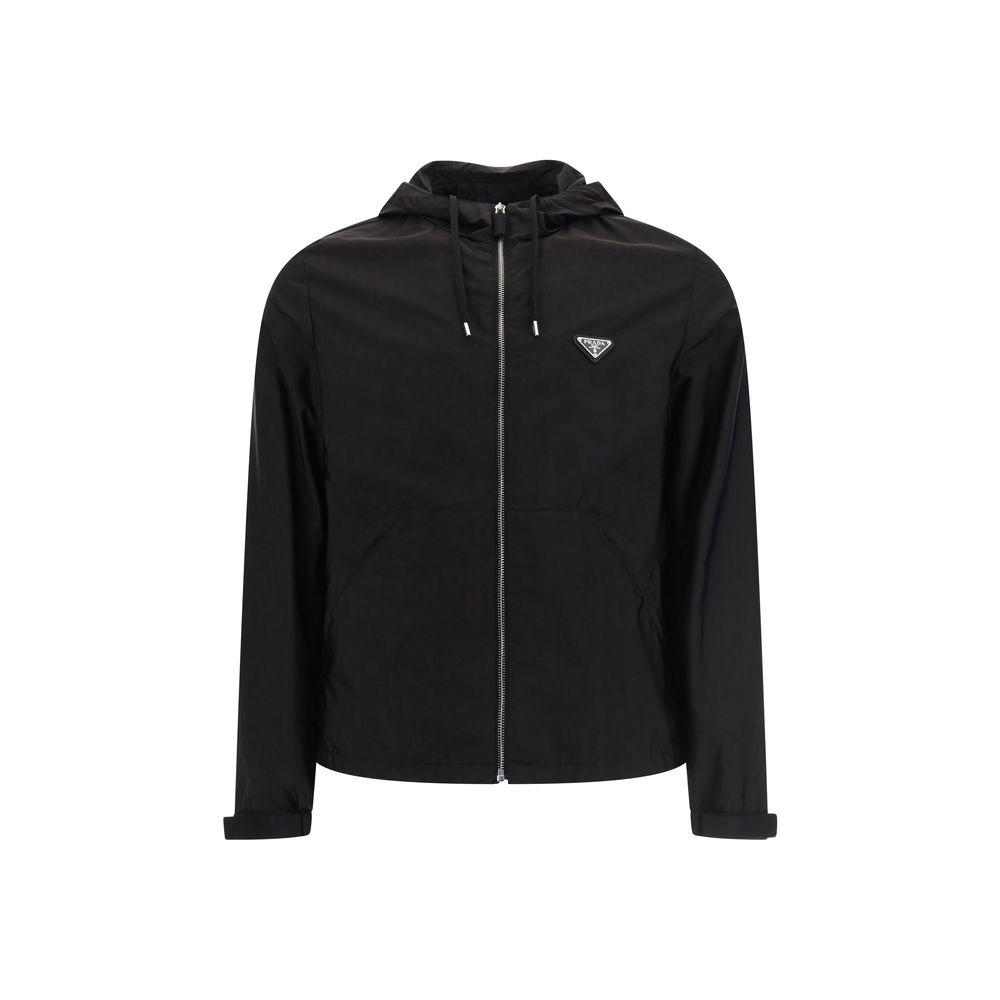 Impermeable Prada Re-Nylon bleu