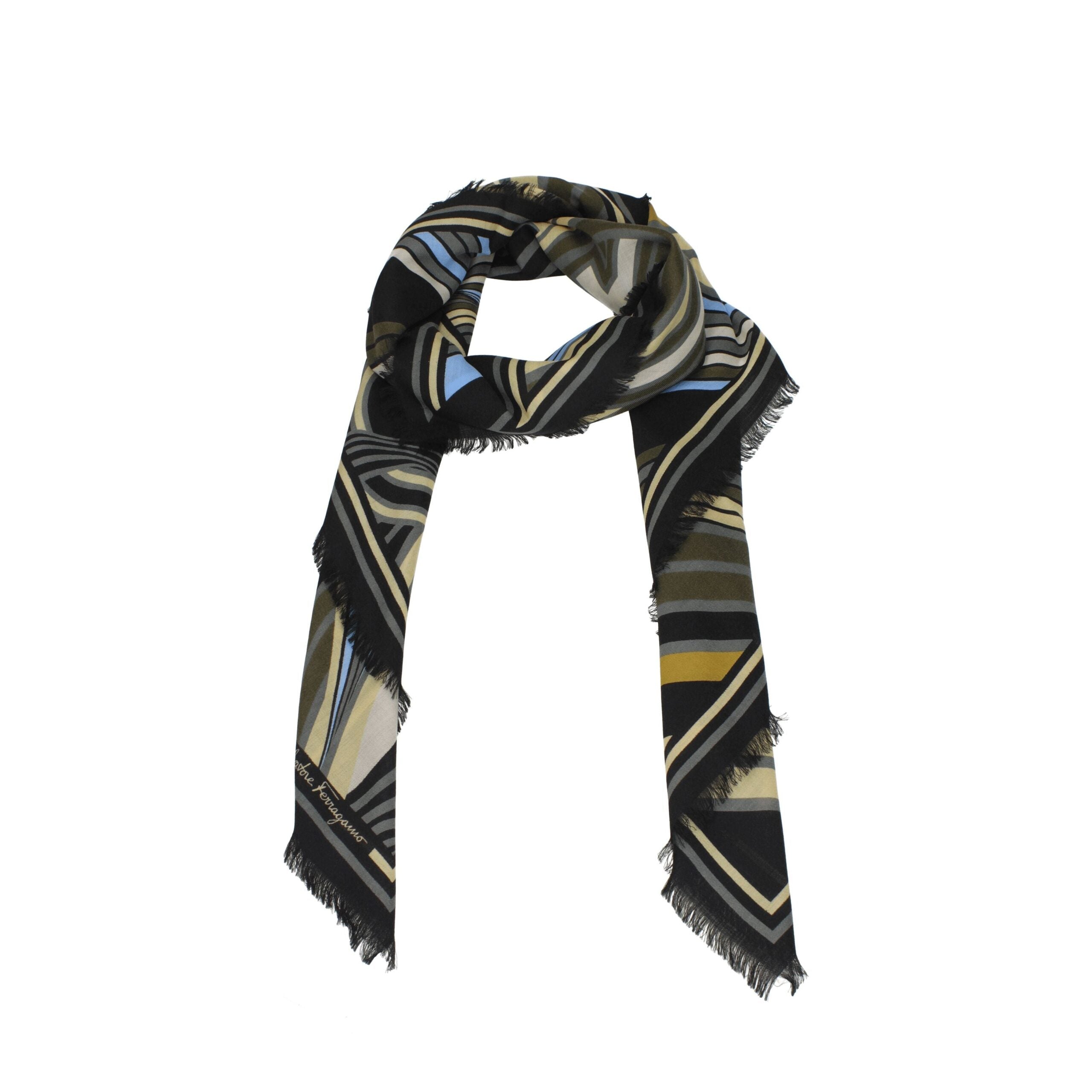 Foulard Salvatore Ferragamo noir