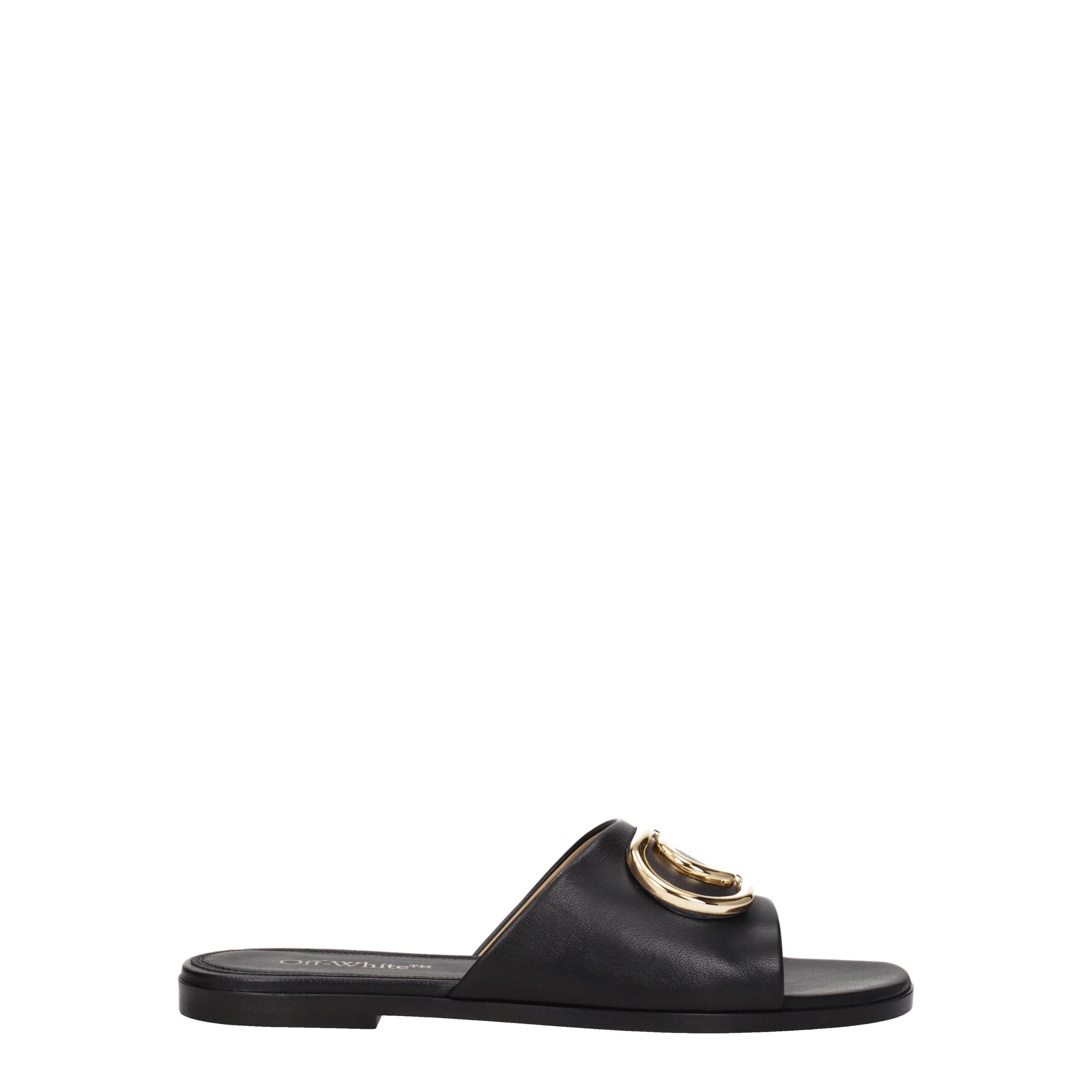Sandales Off-White OWIC015LEA0031076 noires