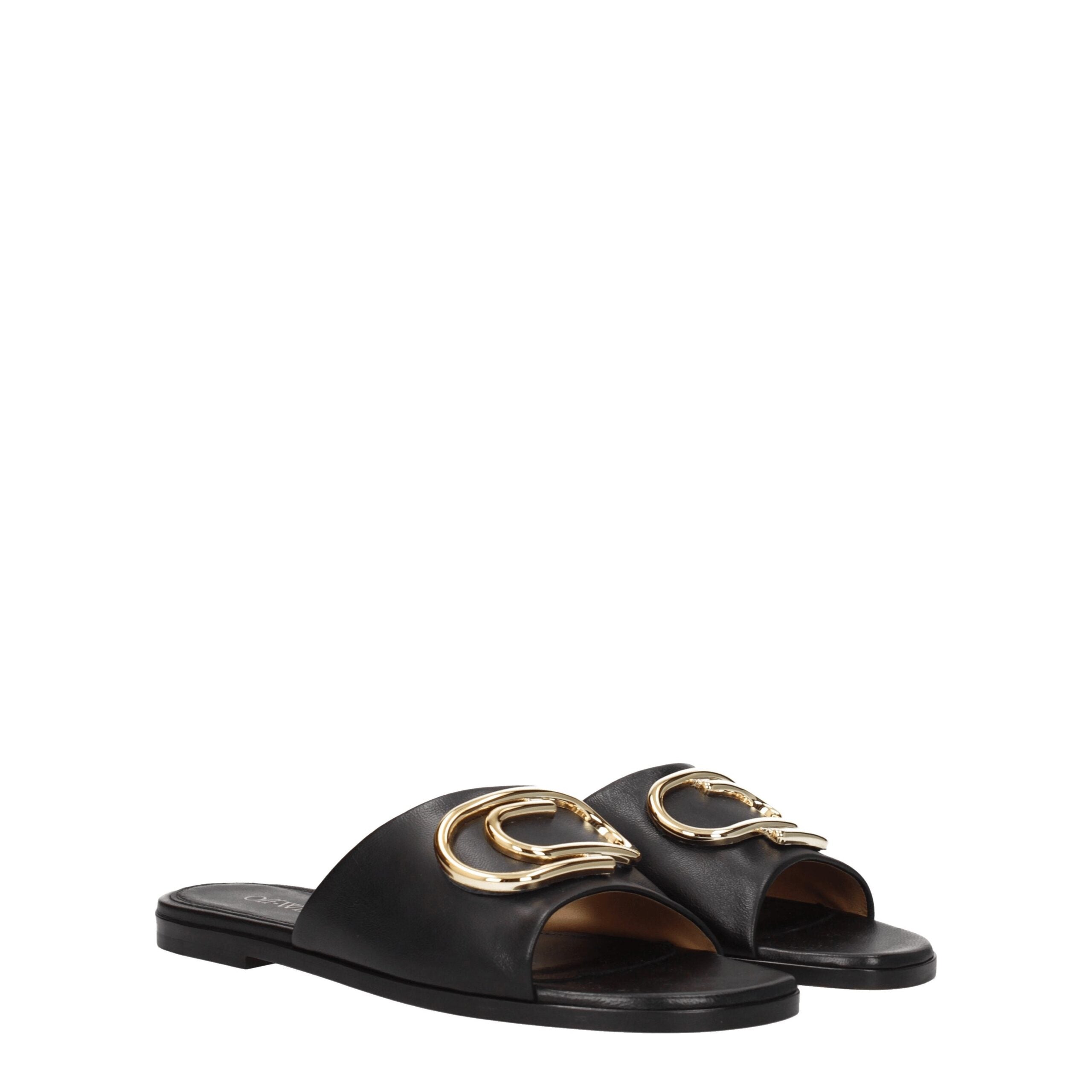 Sandales Off-White OWIC015LEA0031076 noires