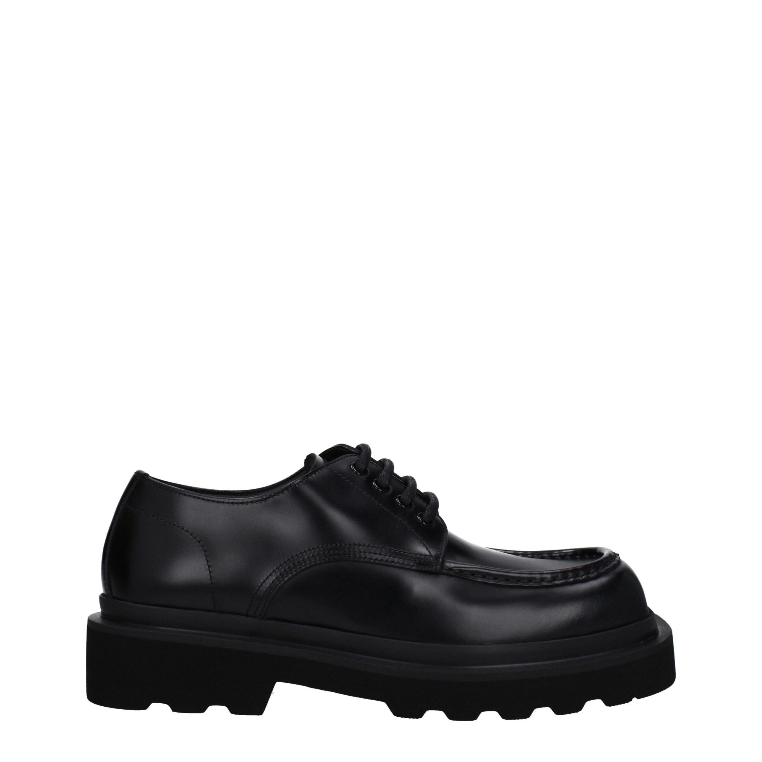 Oxfords Dolce&Gabbana A10806 cuir noirs