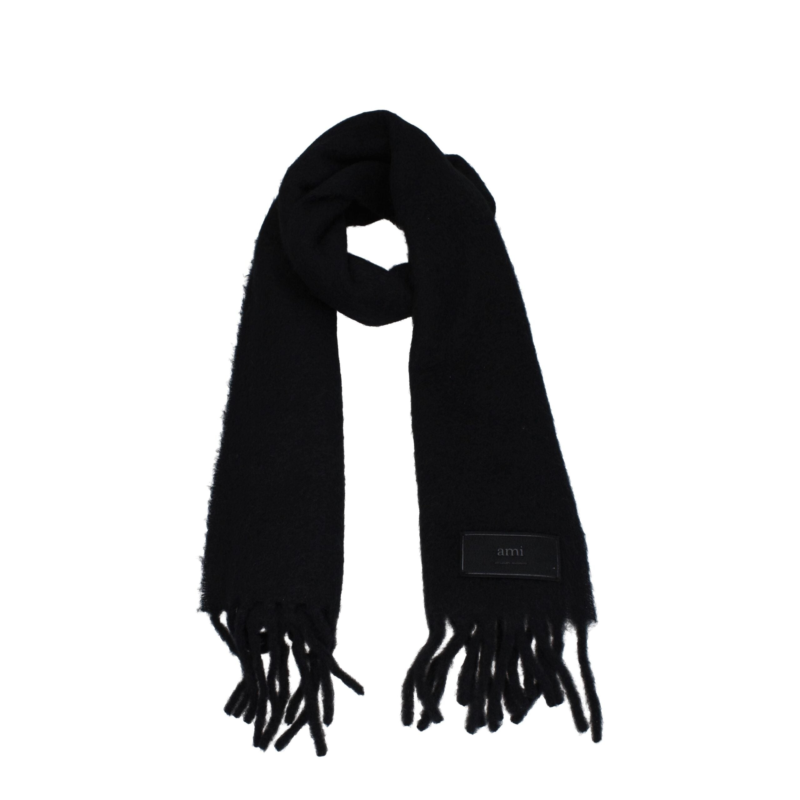 Écharpe Ami Paris noire