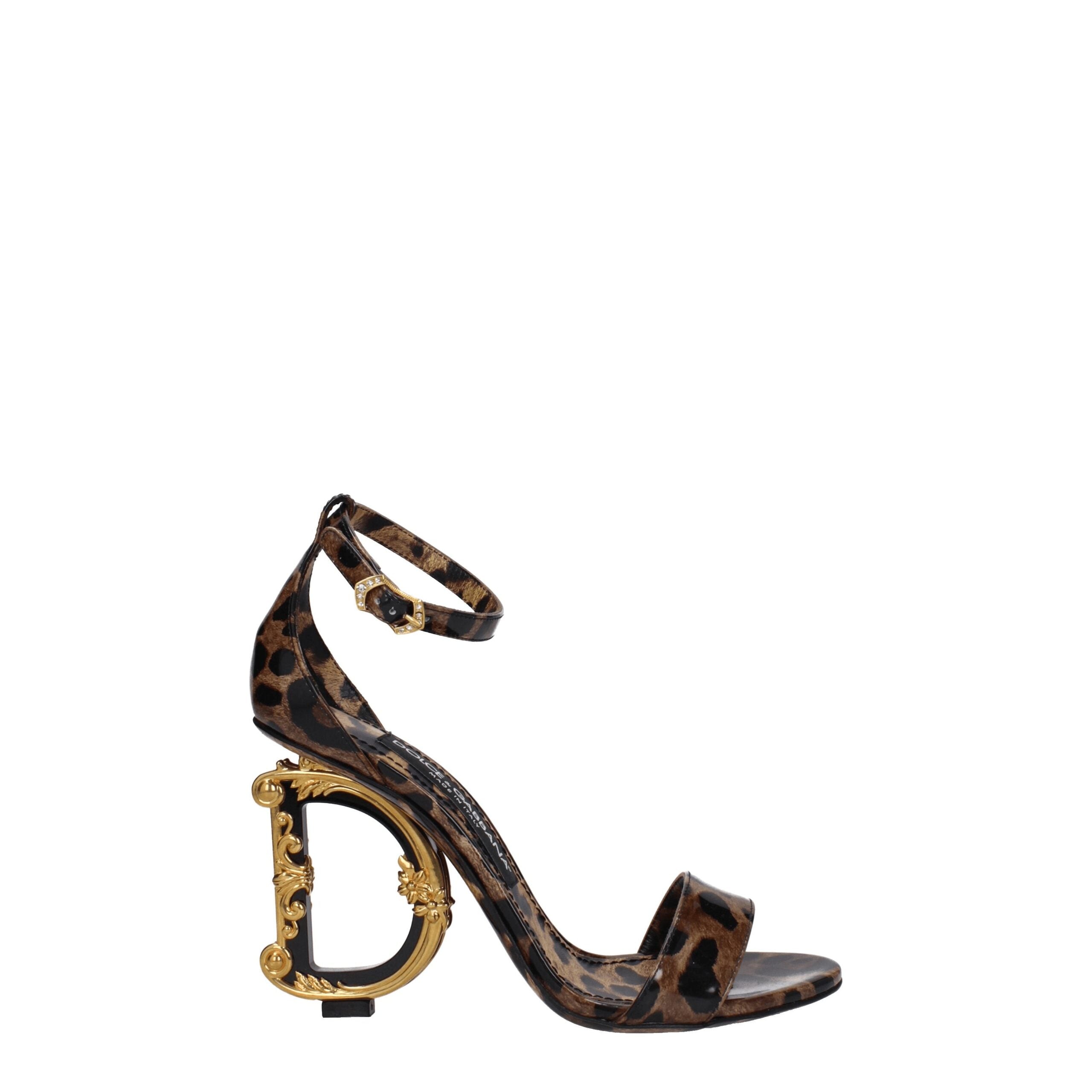 Sandales Dolce&Gabbana CR0739 marron