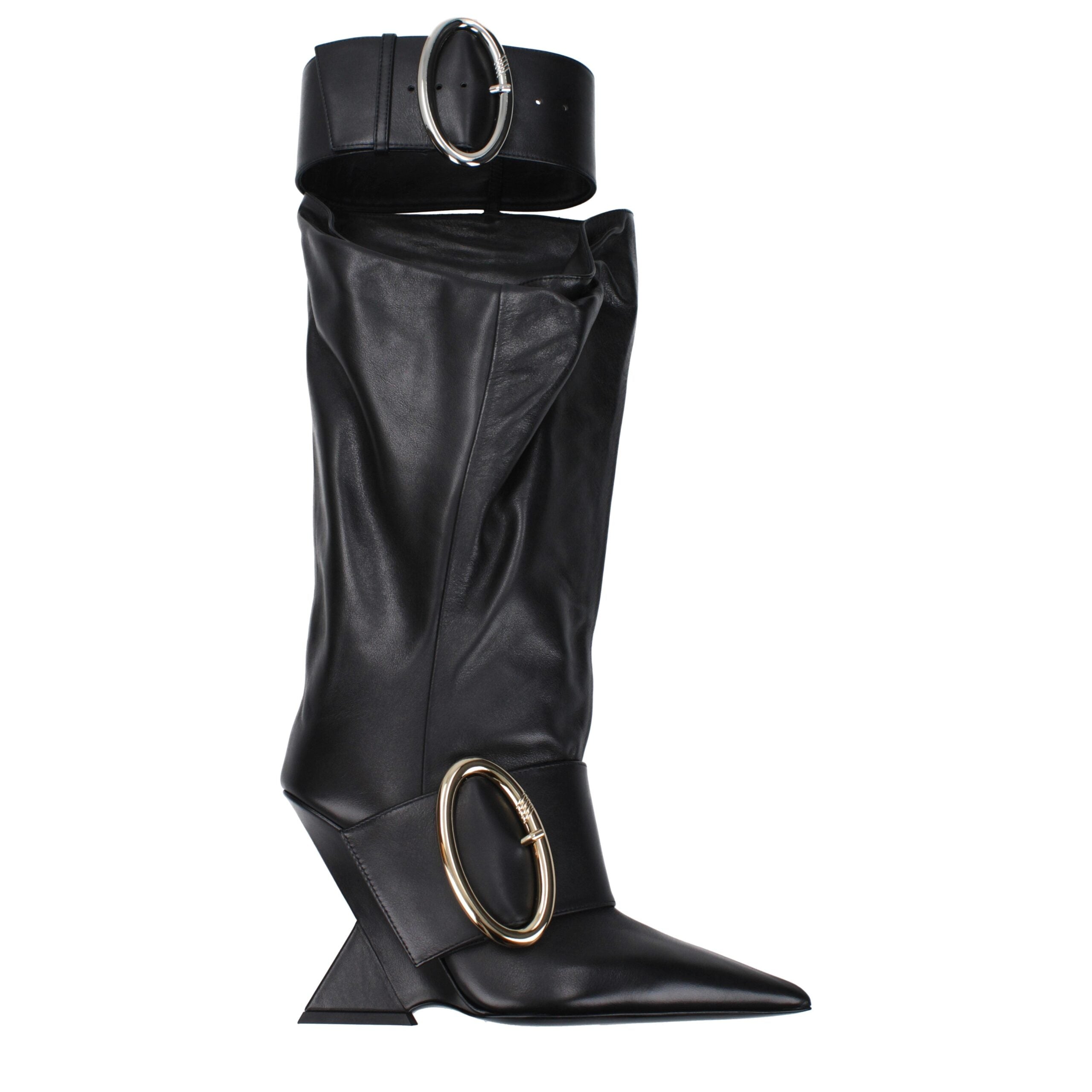 Bottines The Attico S741 noires