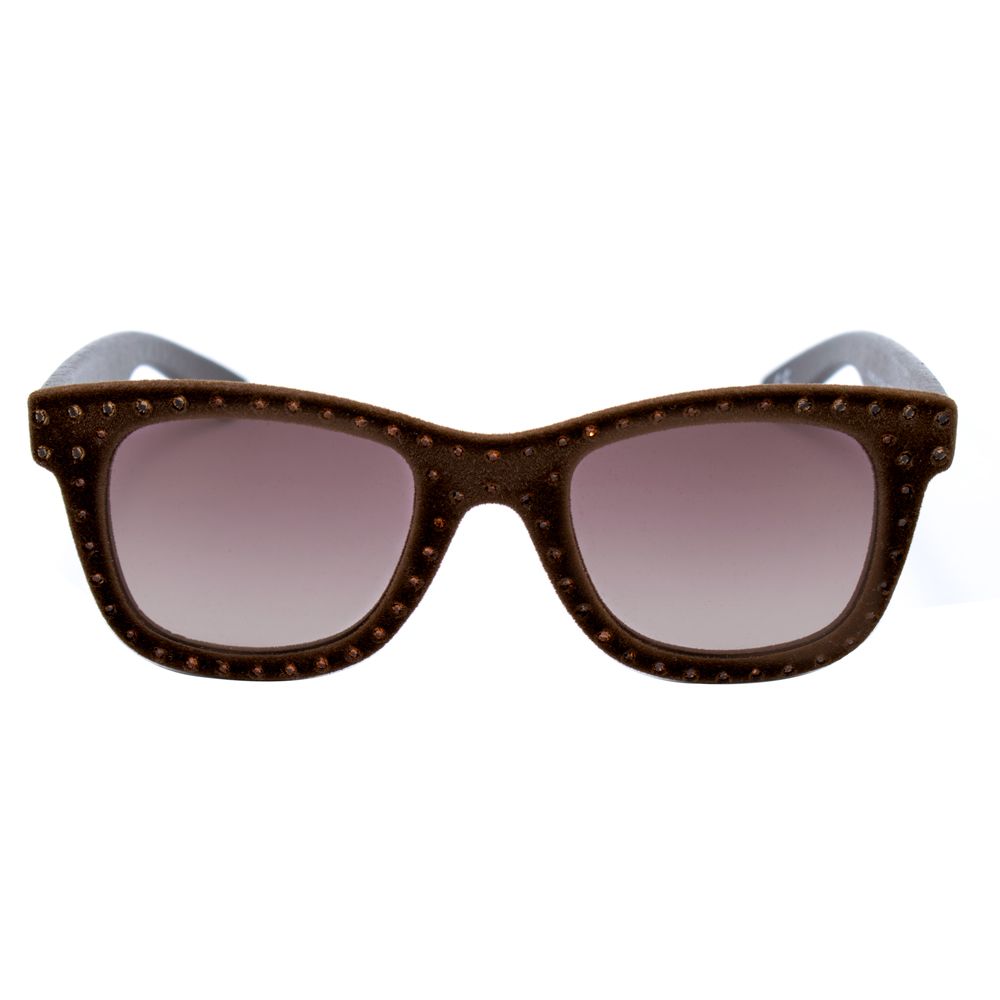 Lunettes de soleil Sunglasses Italia brunes