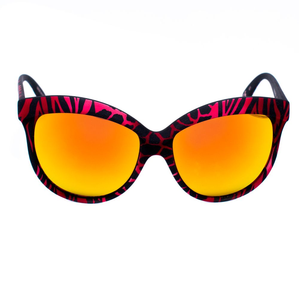 Lunettes de soleil Italia 0092 rouges noires