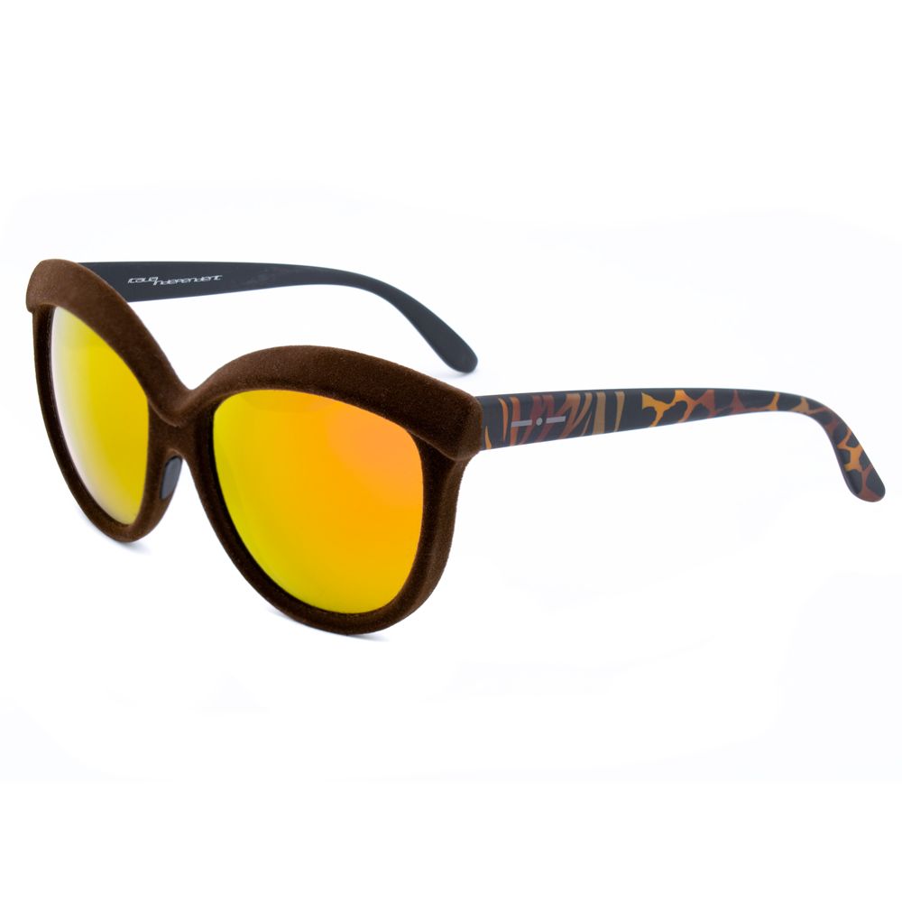 Lunettes de soleil Sunglasses Italia brunes