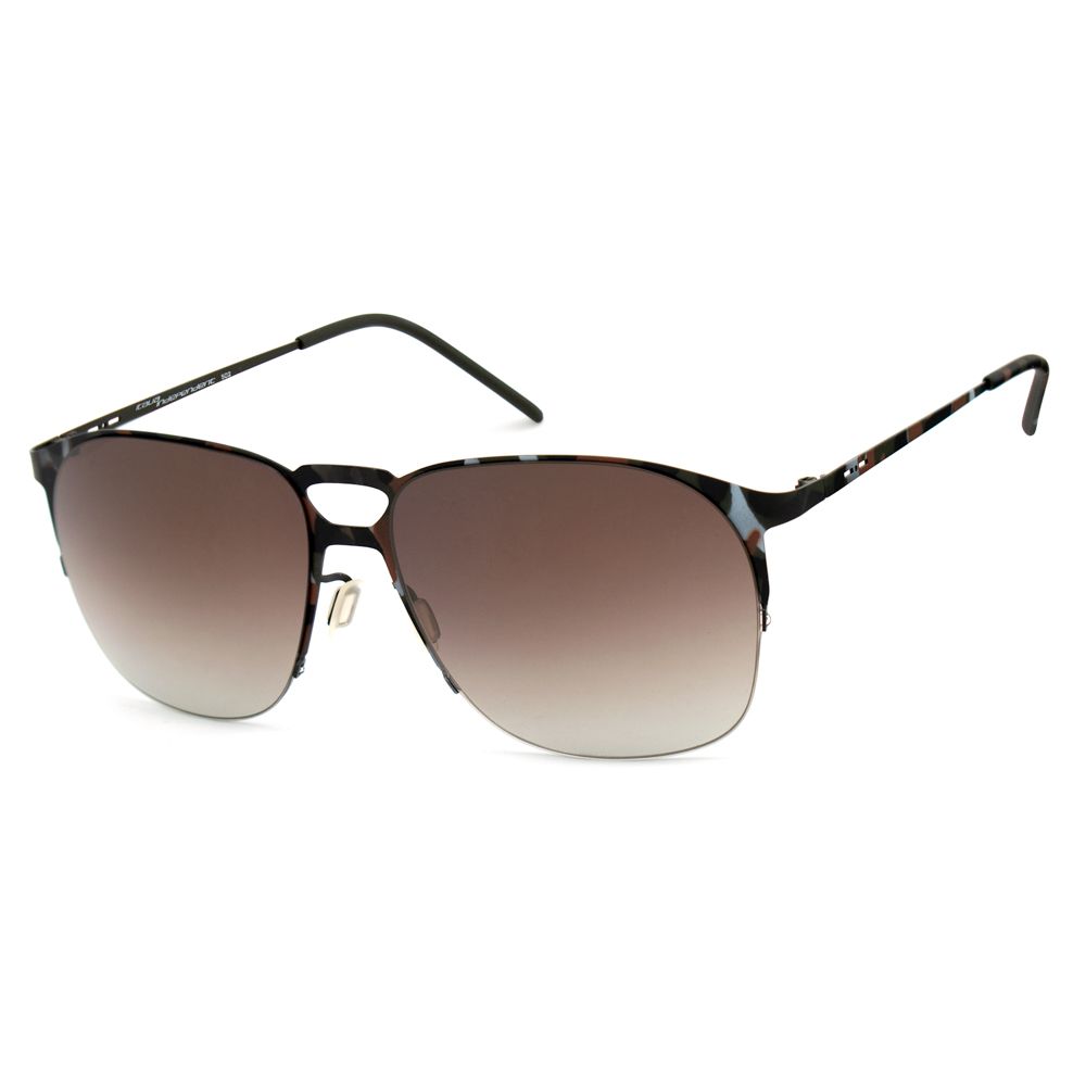 Lunettes de soleil Sunglasses Italia brunes