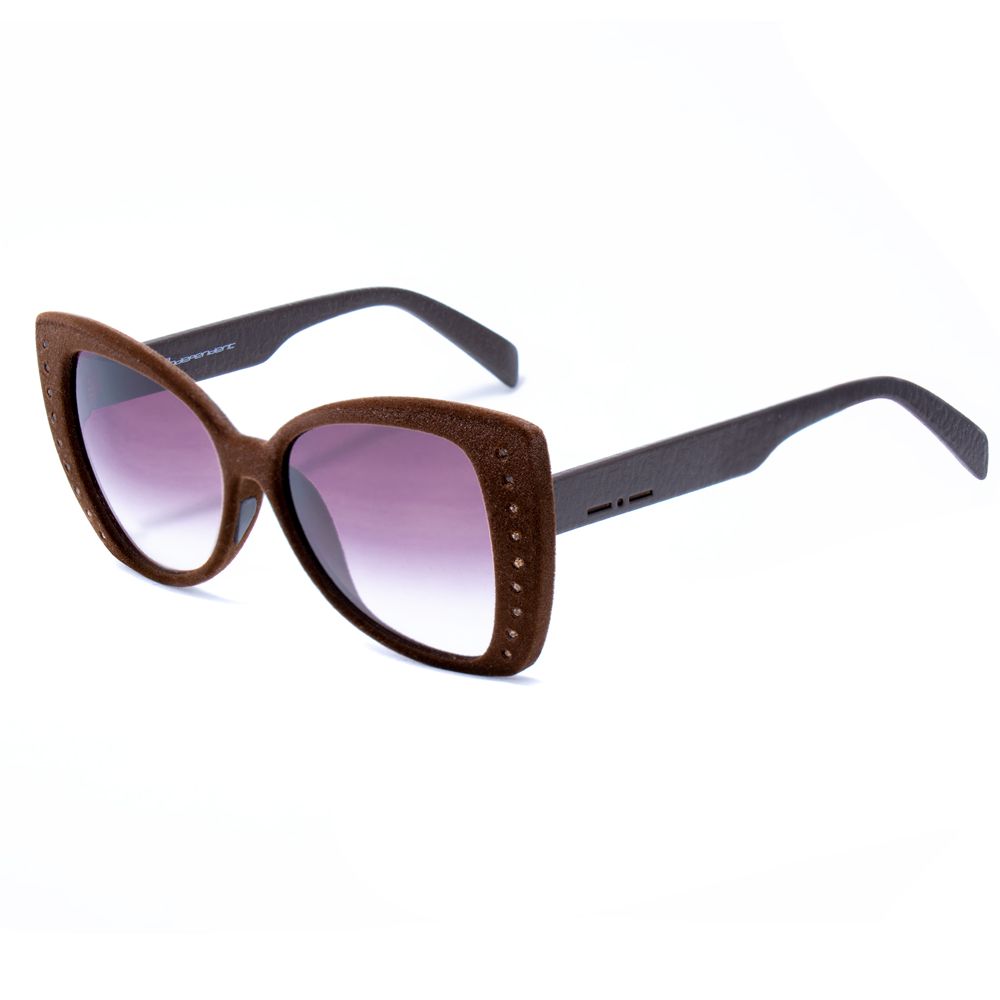 Lunettes de soleil Sunglasses Italia brunes