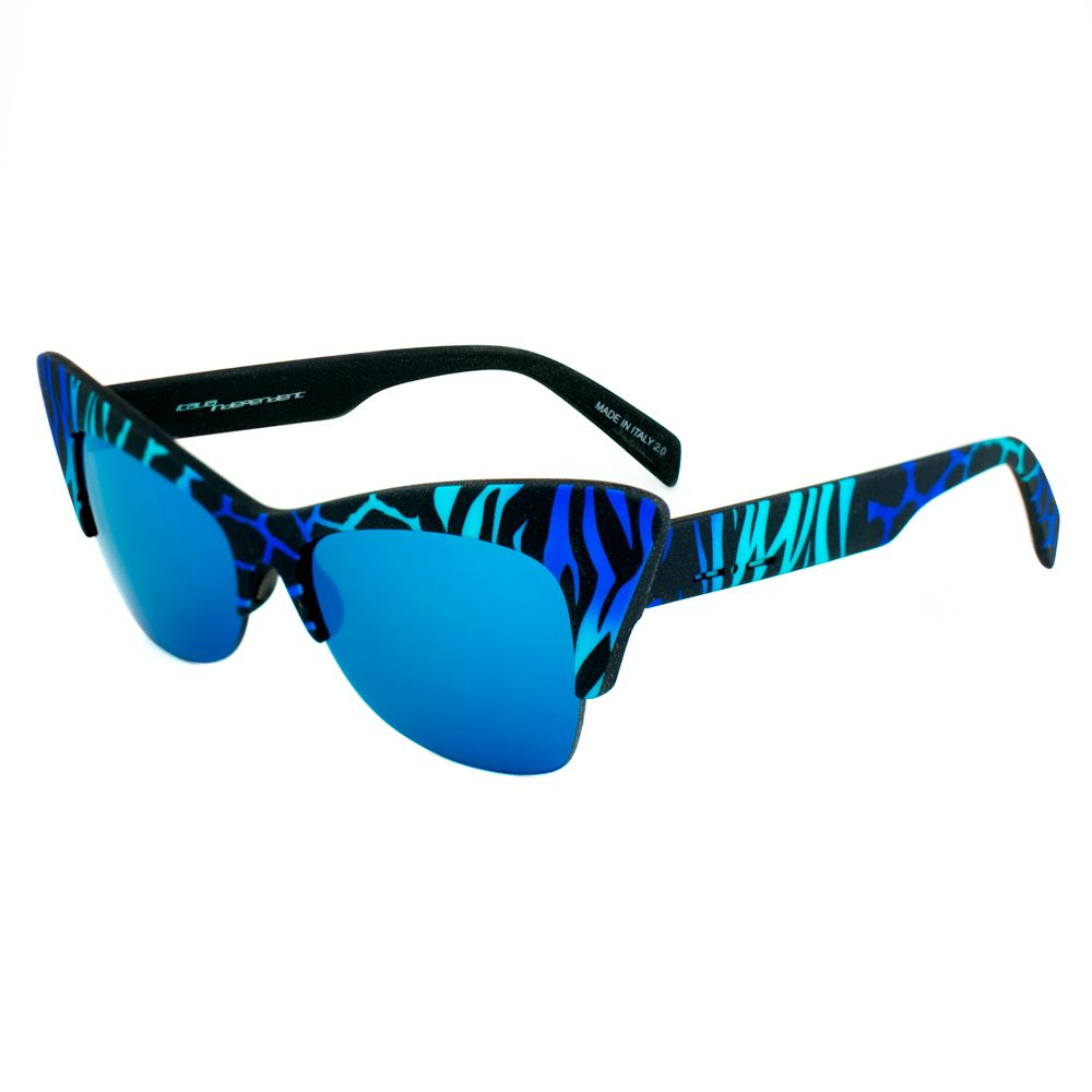Lunettes de soleil Sunglasses Italia bleues