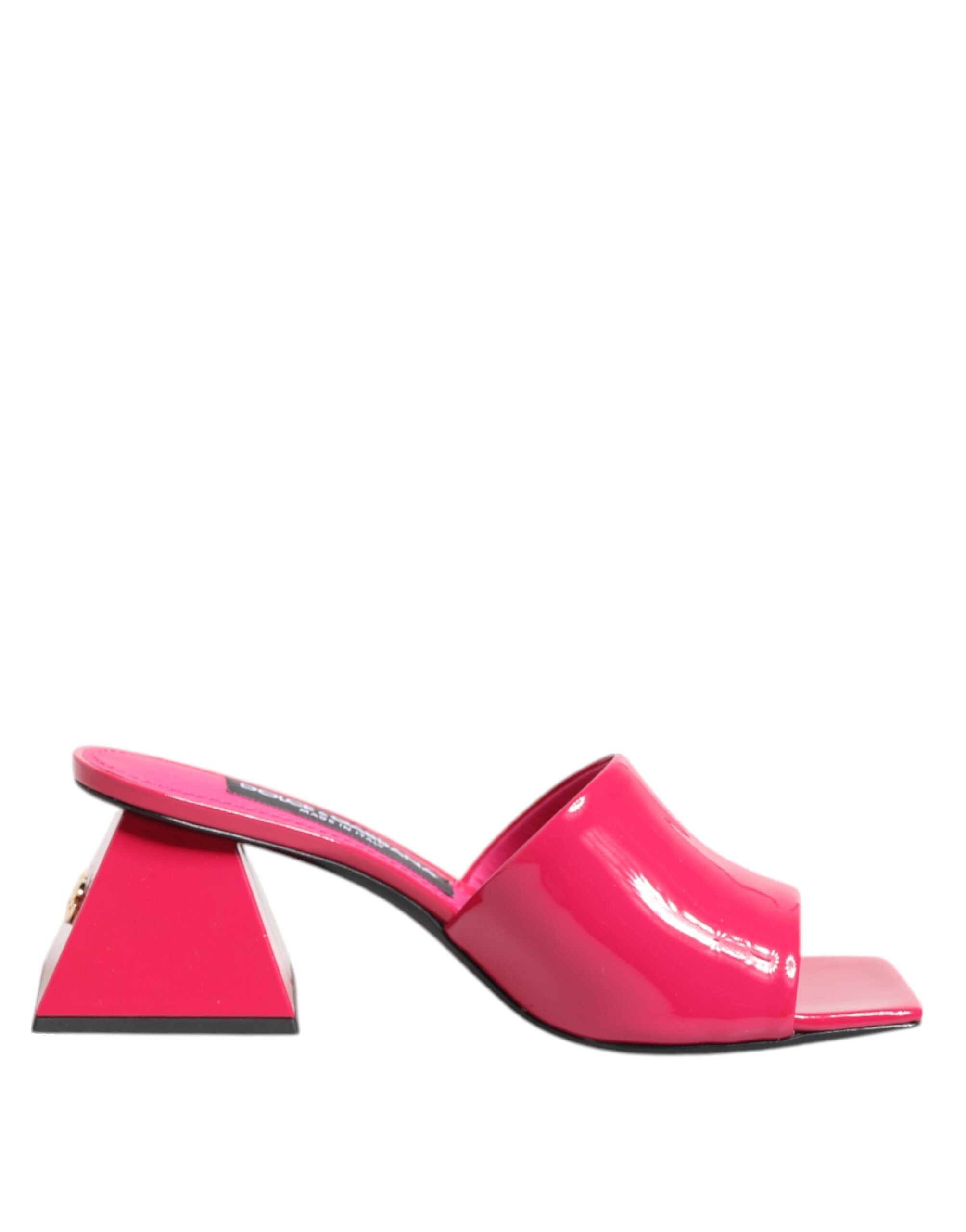 Sandales Dolce & Gabbana en cuir roses