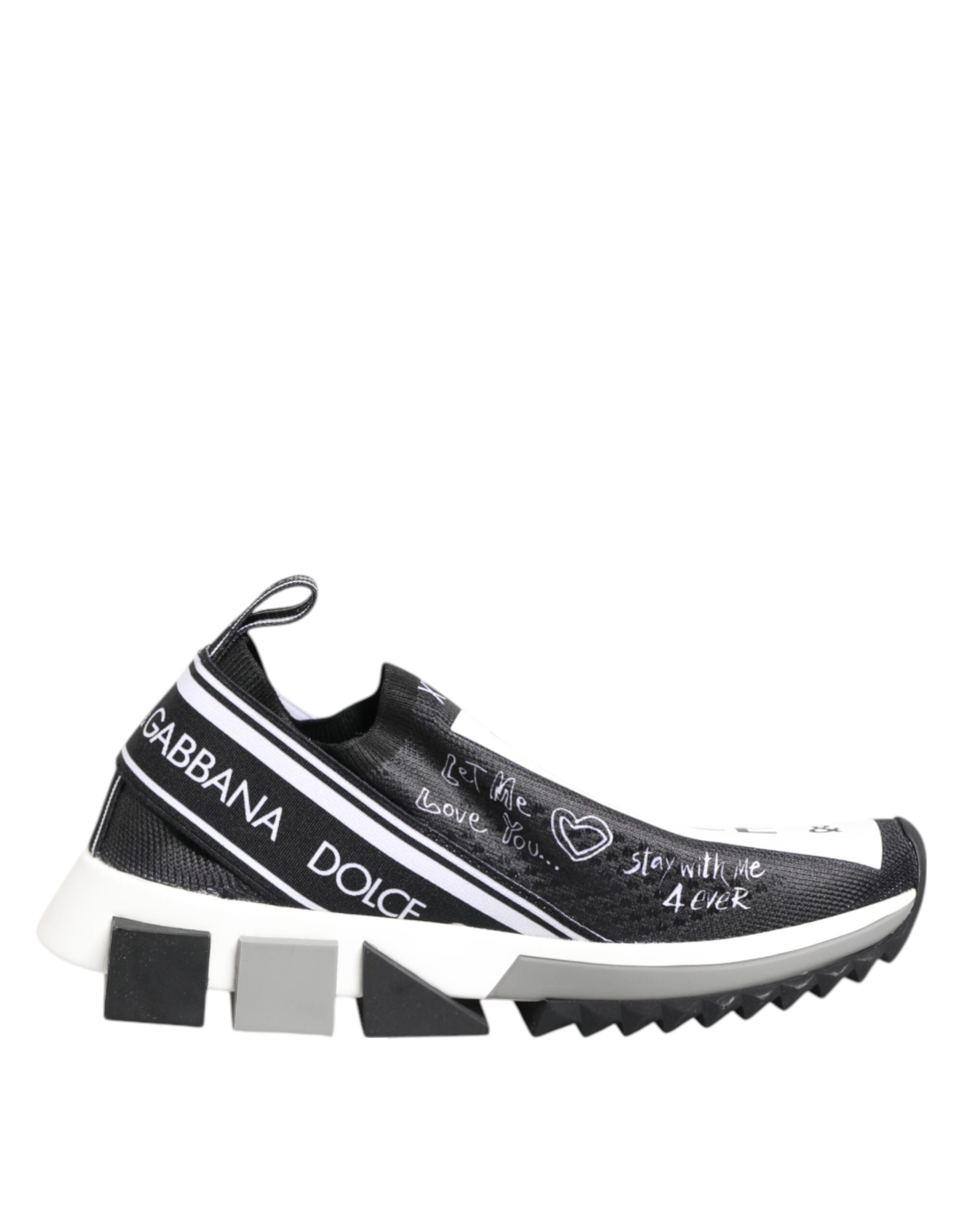 Baskets Dolce & Gabbana Sorrento noires et blanches