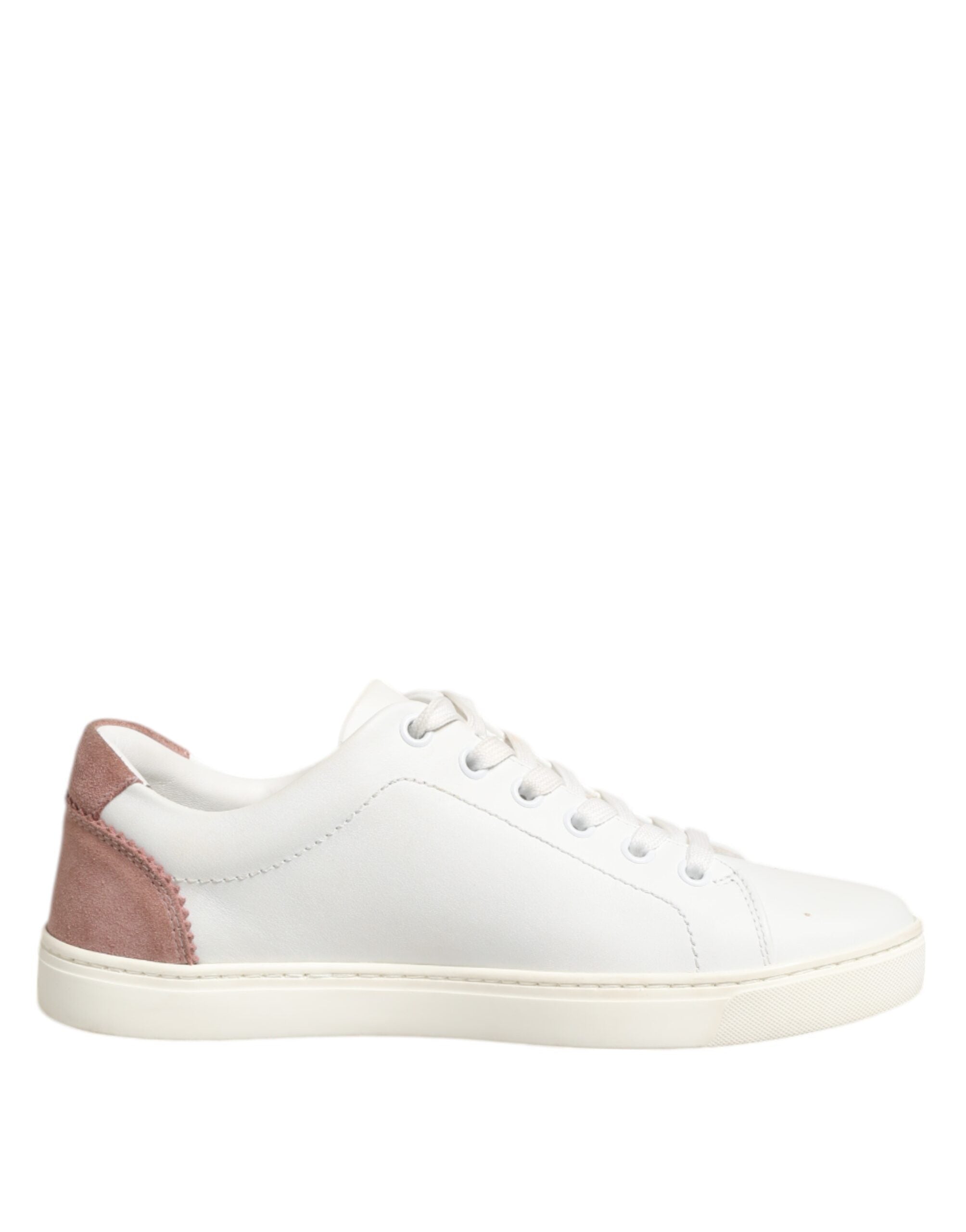 Baskets Dolce & Gabbana blanches et roses
