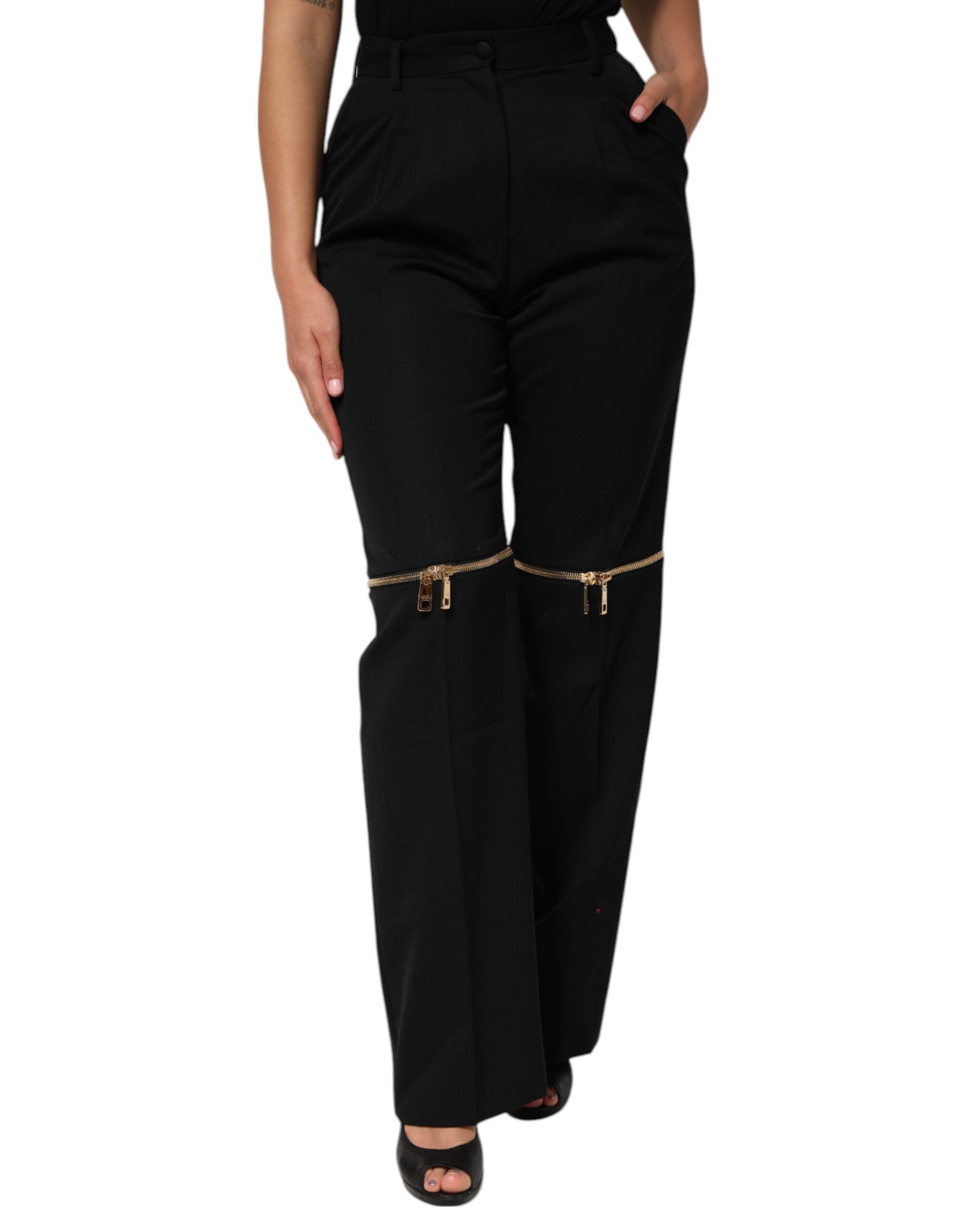 Pantalons Dolce & Gabbana droits noirs