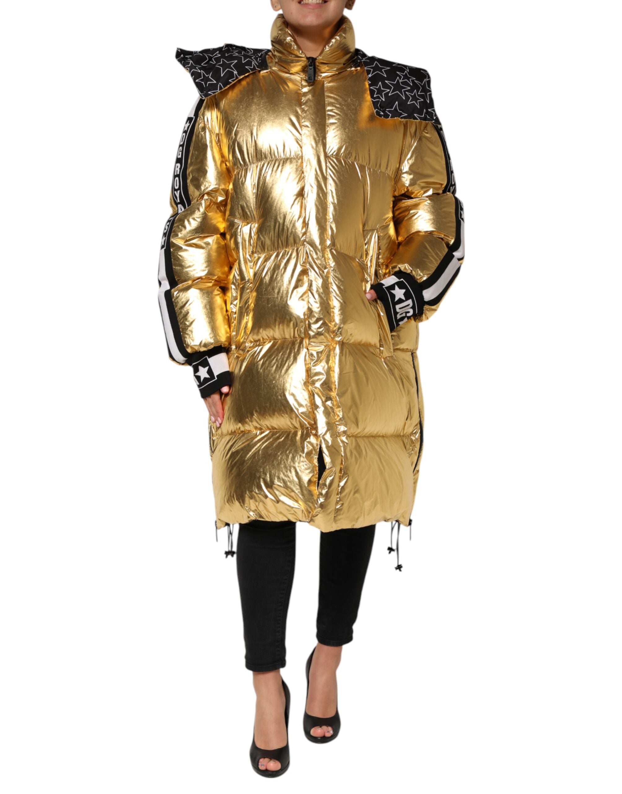 Doudoune Dolce & Gabbana dorée