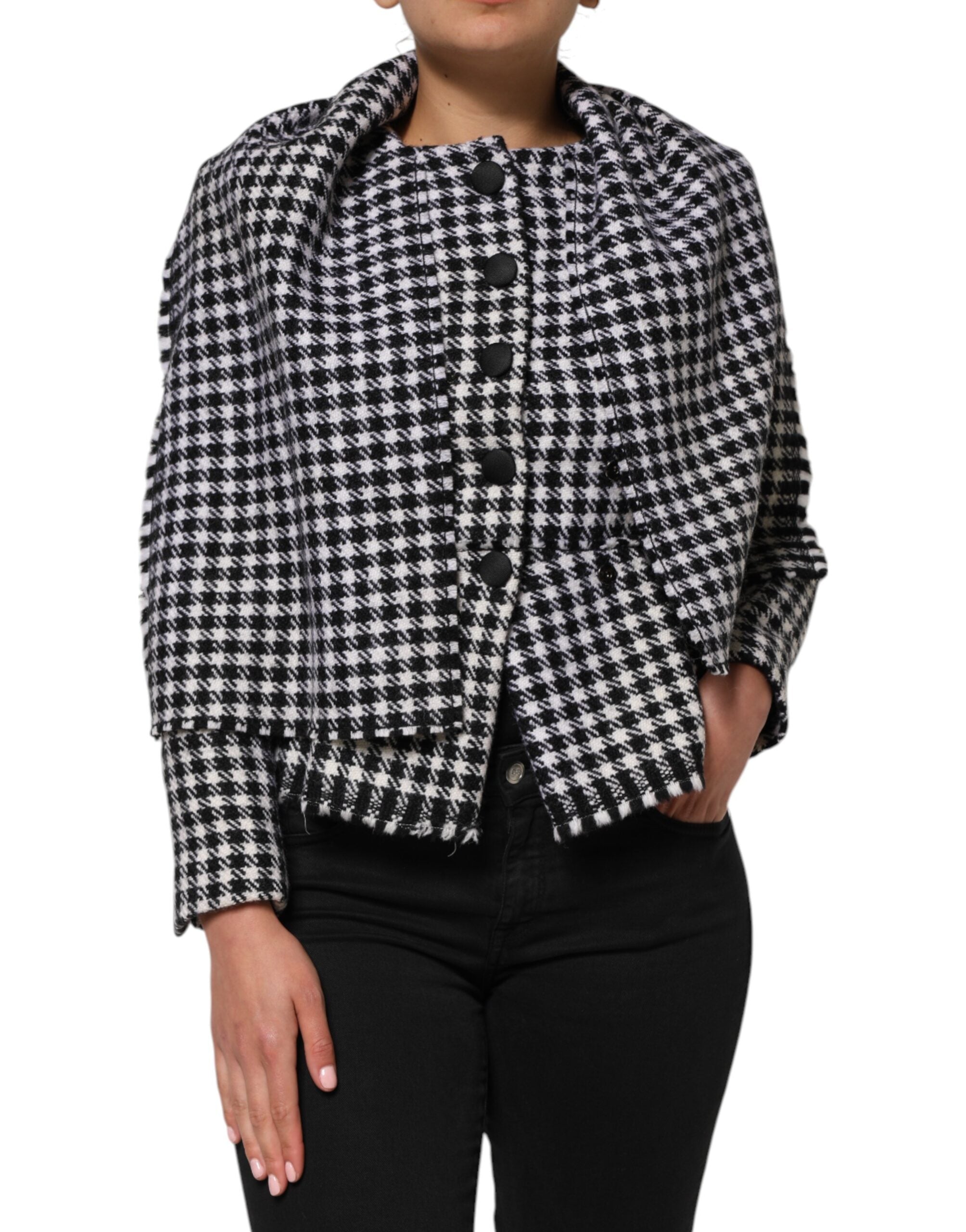 Veste Dolce & Gabbana noire et blanche