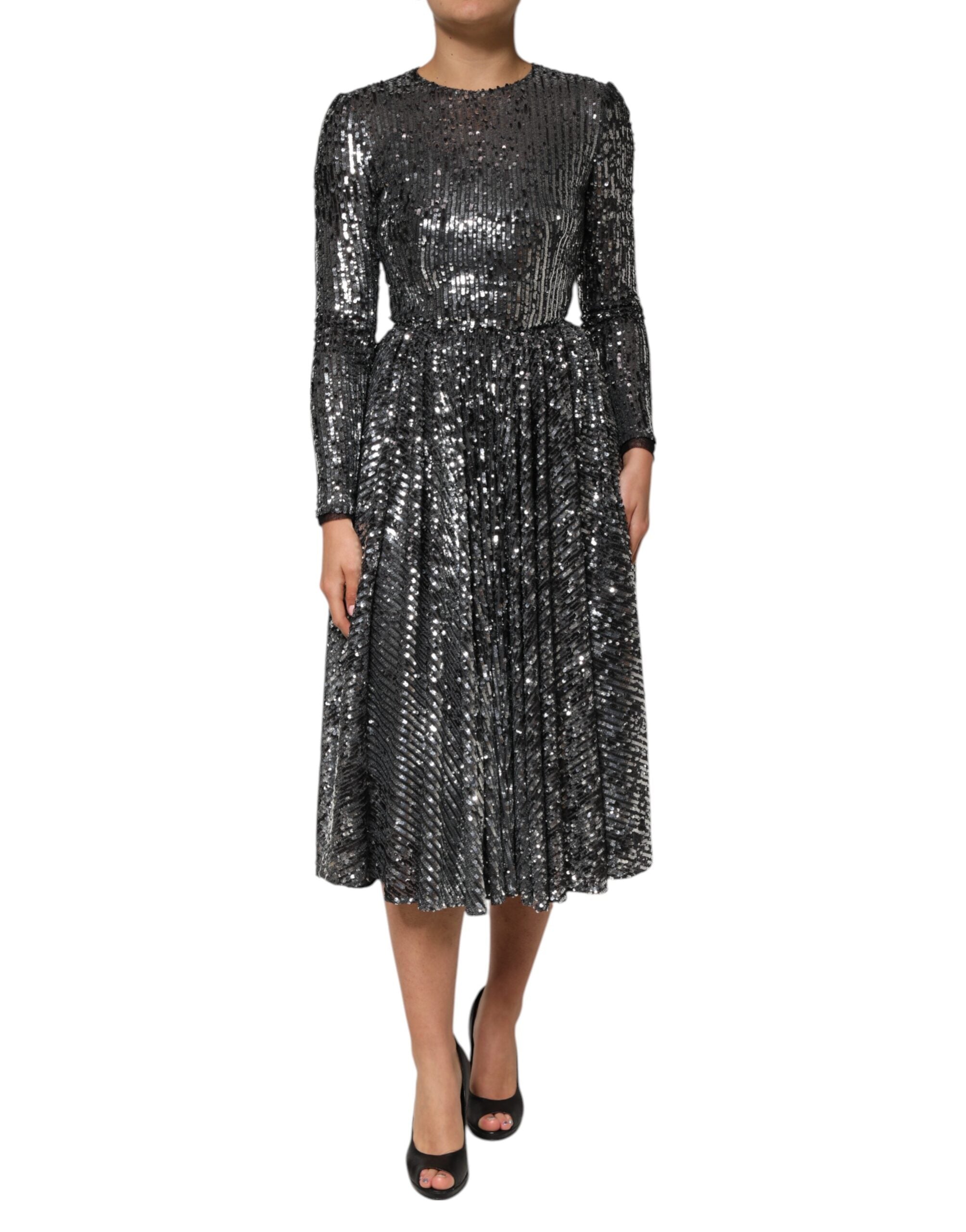 Robe Dolce & Gabbana A-line noire