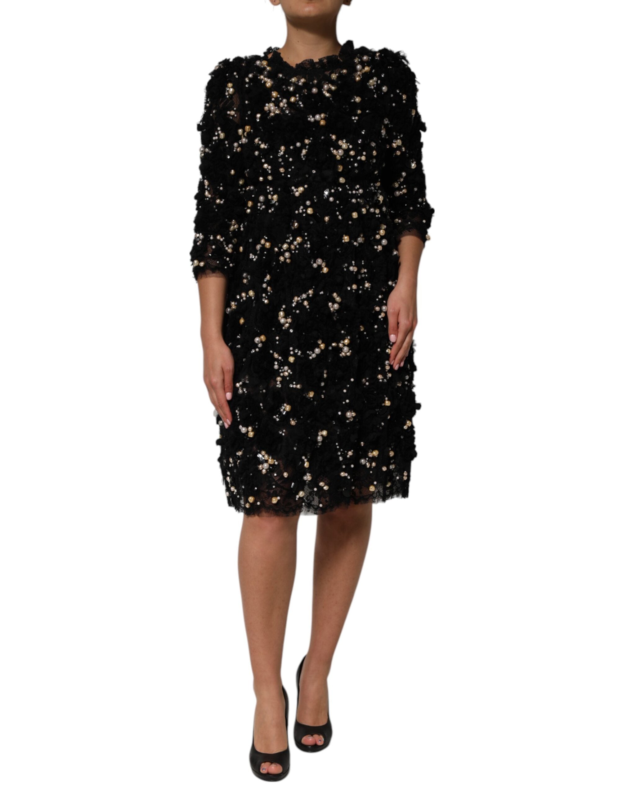 Robe Dolce & Gabbana Shift noire