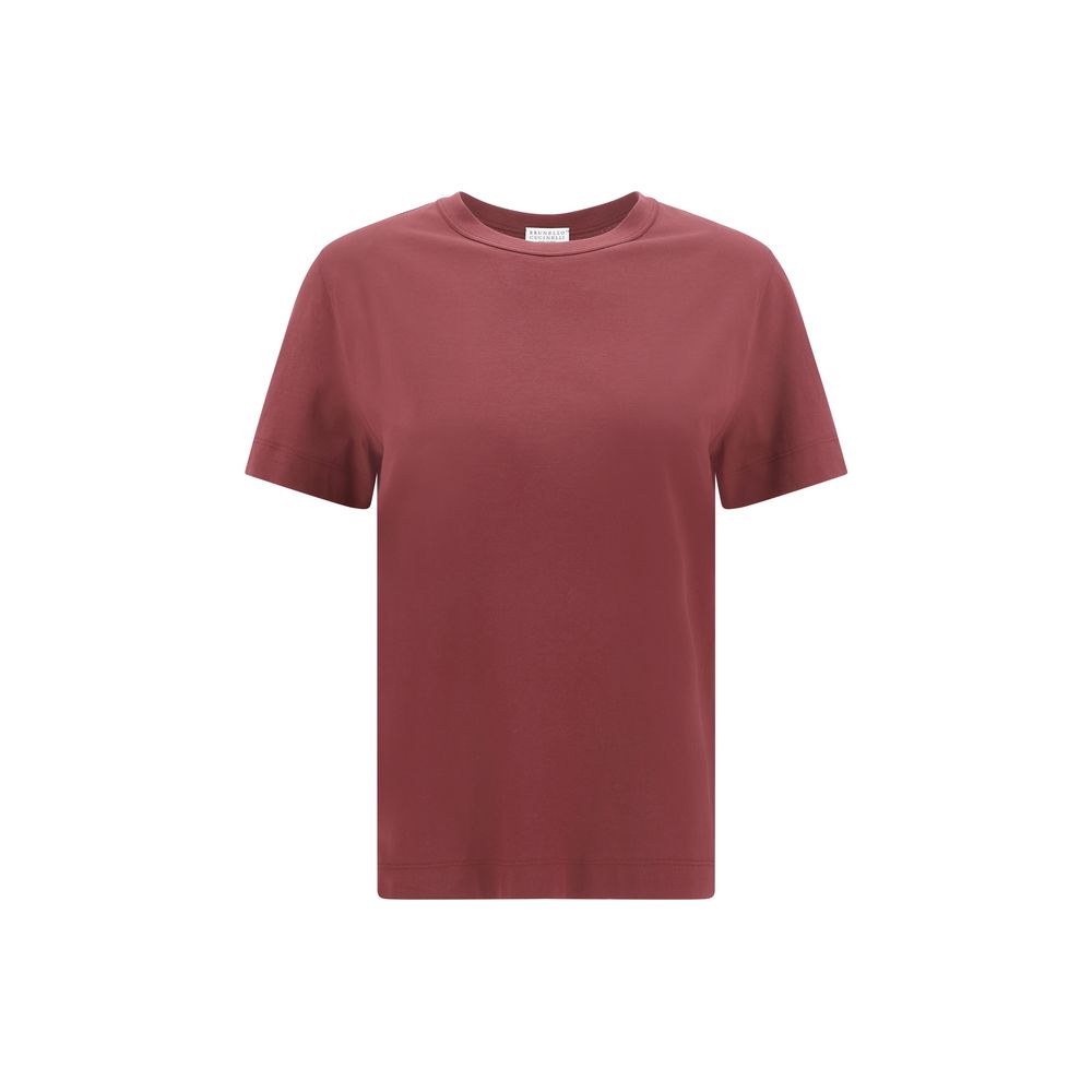 T-shirt Brunello Cucinelli monochrome blanc