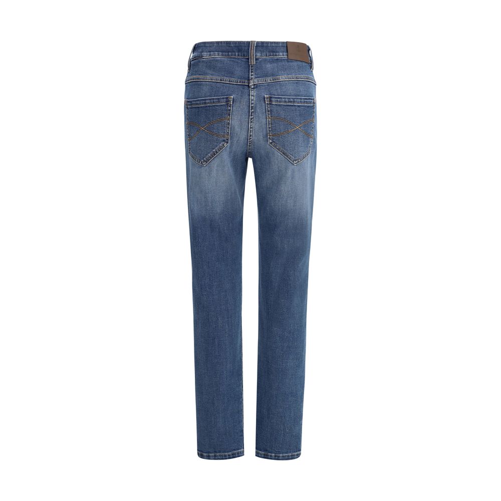 Jean Brunello Cucinelli skinny bleu