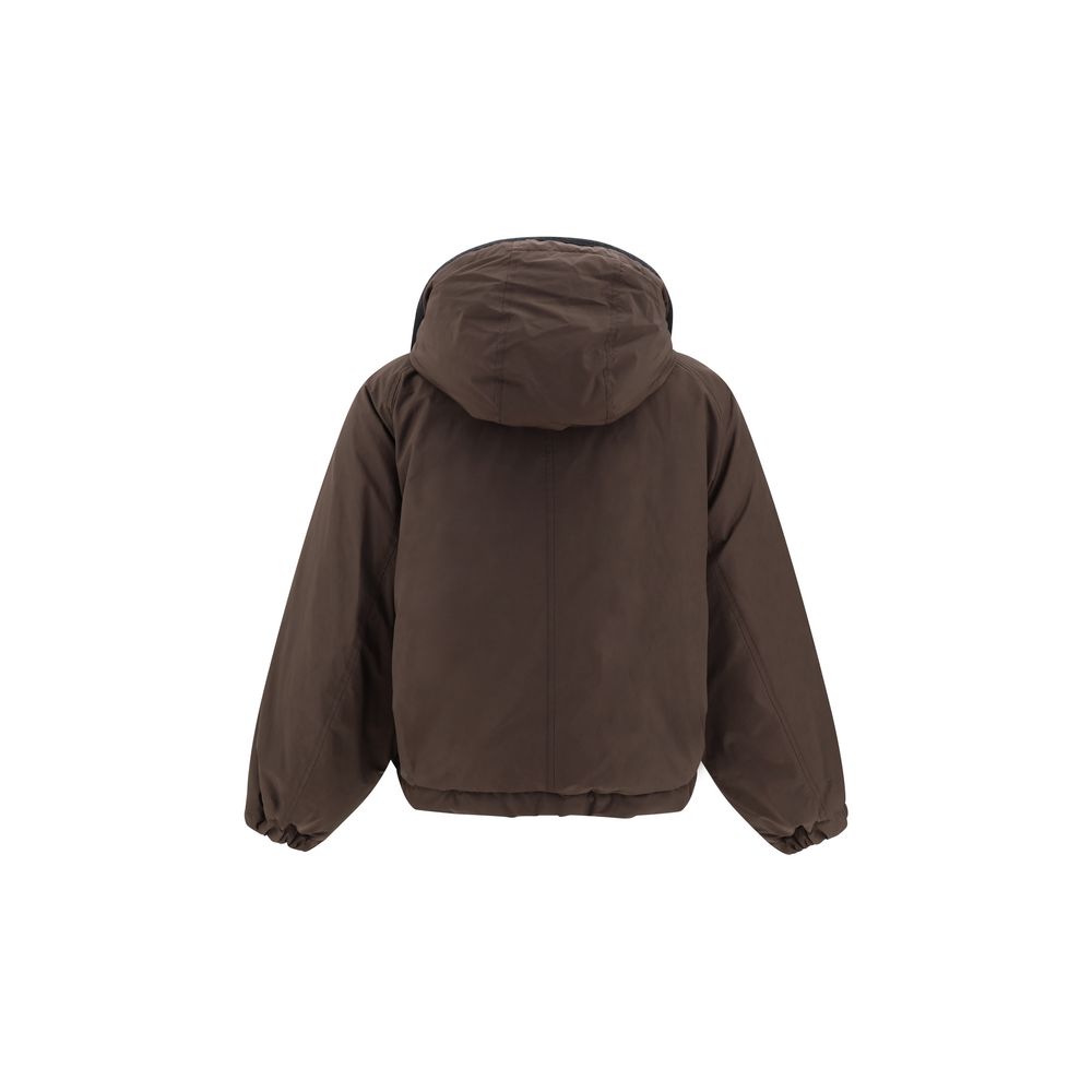 Doudoune Brunello Cucinelli avec capuche grise