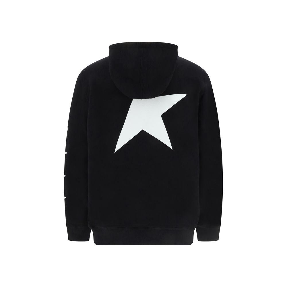 Hoodie Golden Goose Star noir
