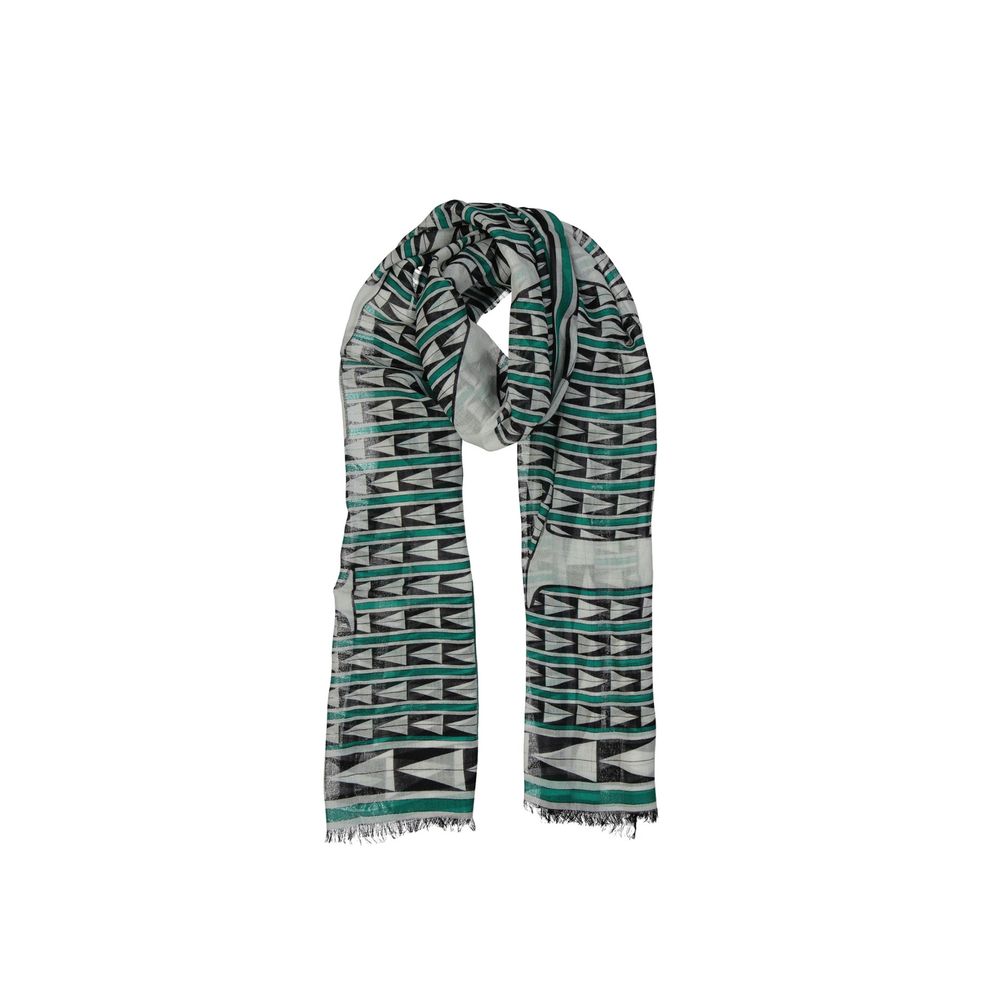 Écharpe femme en laine Made in Italy grise