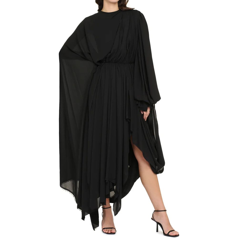 Robe All In crepe noire