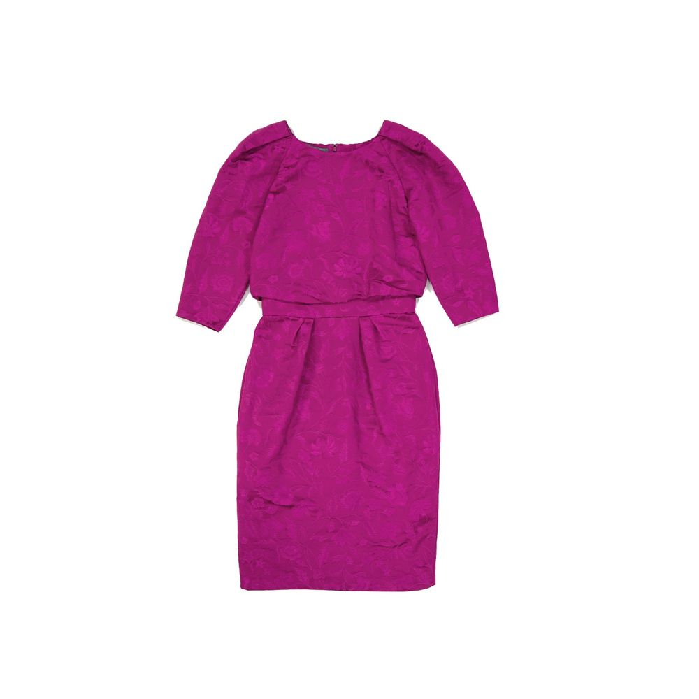 Robe Alberta Ferretti mi-longue noire