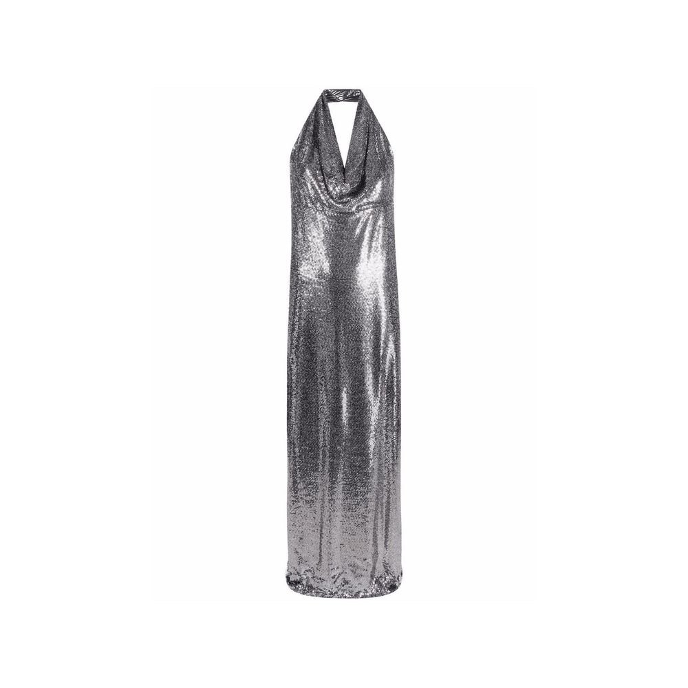 Robe longue Sequin-Embellie noire