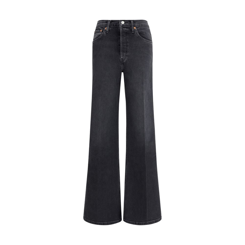 Jeans Re/Done large bleu