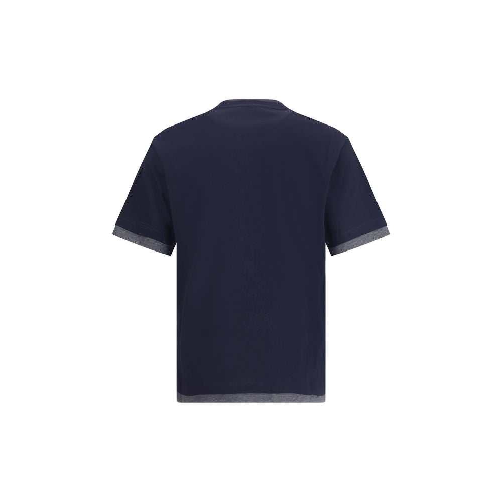 T-shirt Prada double couche noir