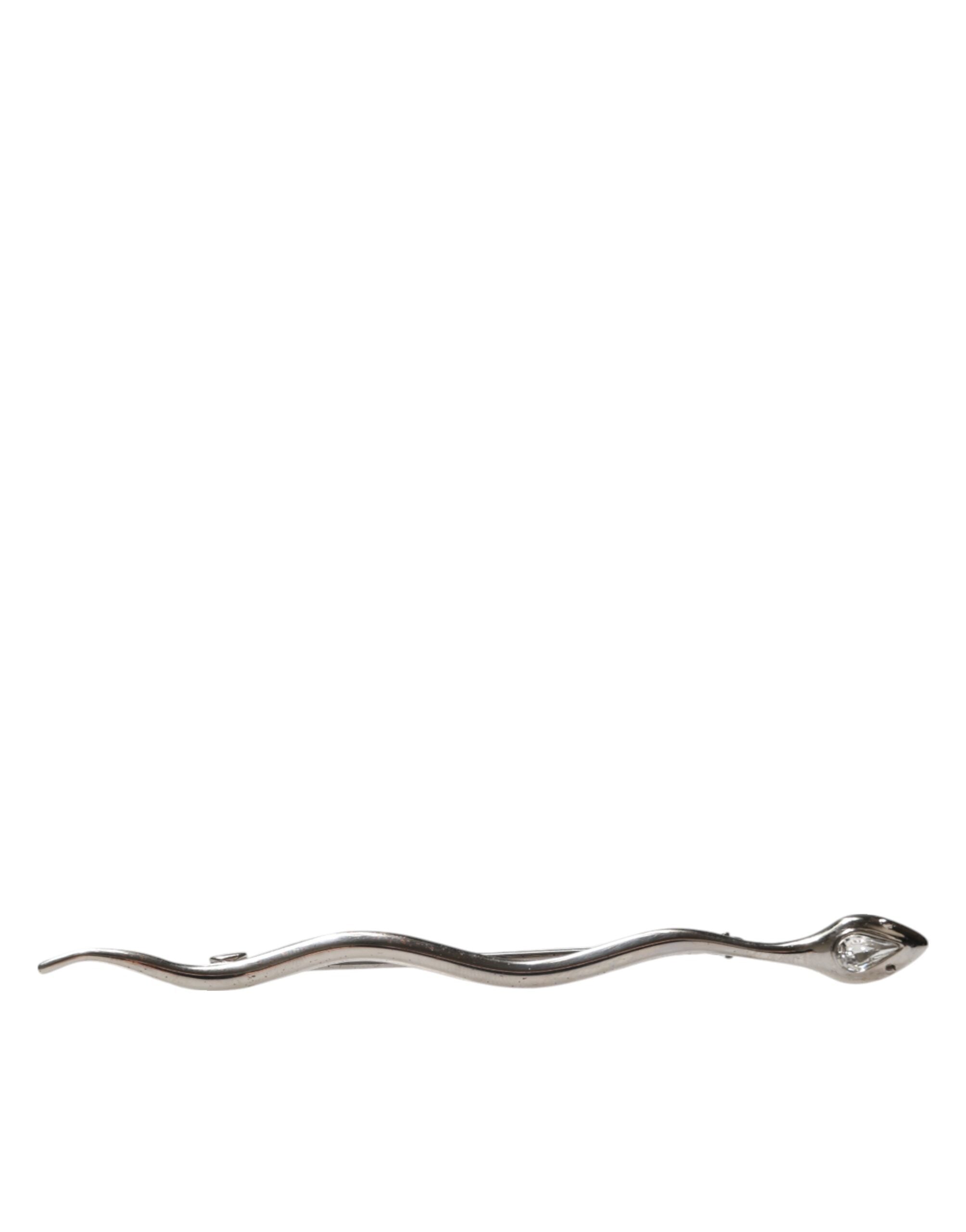 Broche DOLCE & GABBANA Serpente argentée