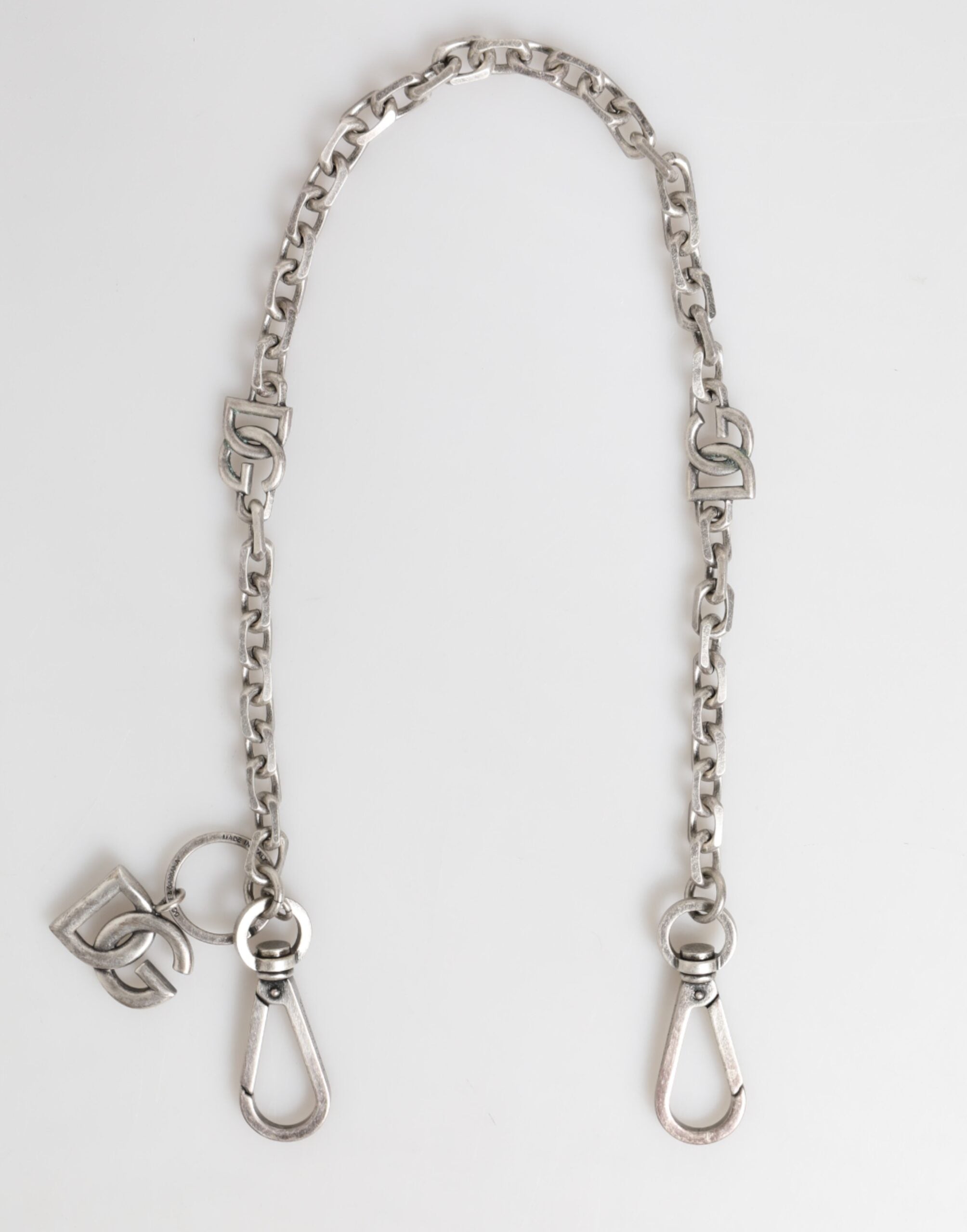 Collier Dolce & Gabbana DG argenté