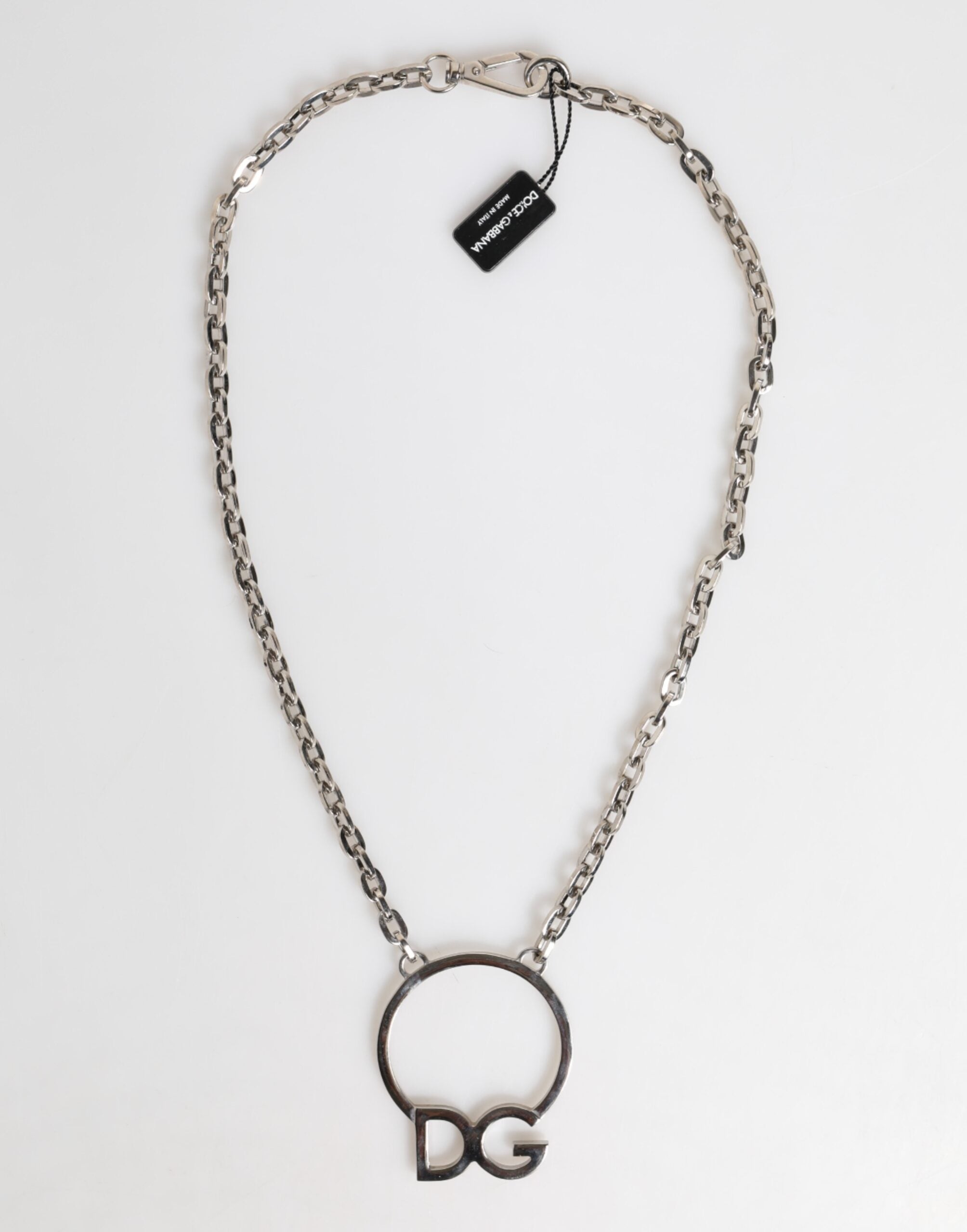 Collier Dolce & Gabbana DG argenté