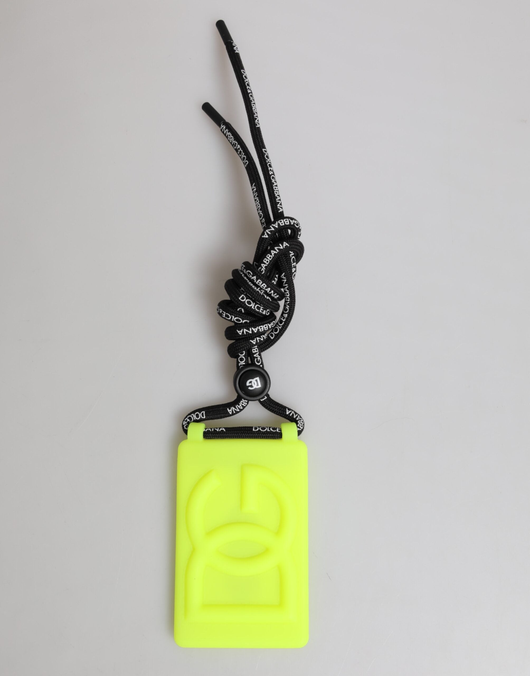 Badge holder Dolce & Gabbana jaune vert
