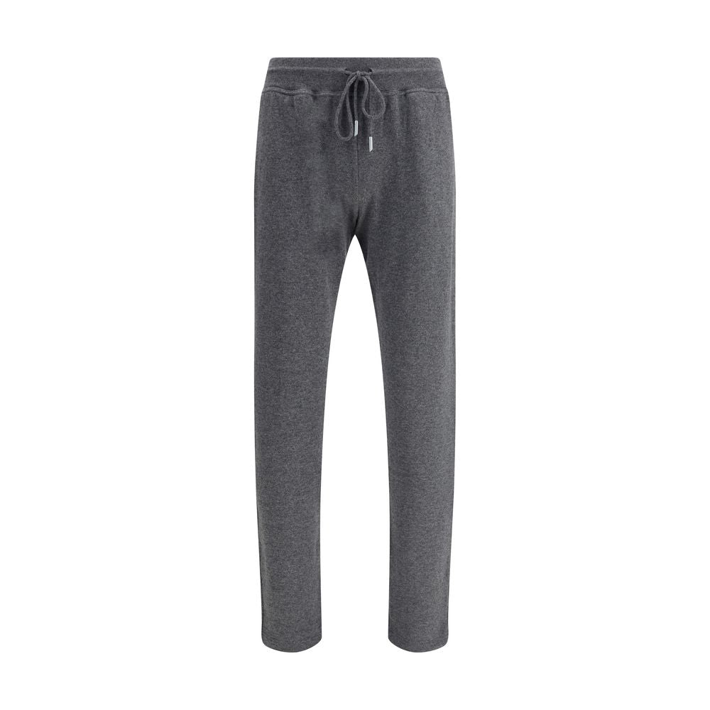 Pantalon Kiton en cachemire gris