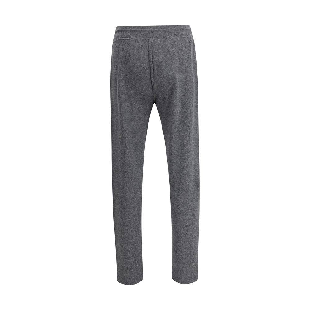 Pantalon Kiton en cachemire gris