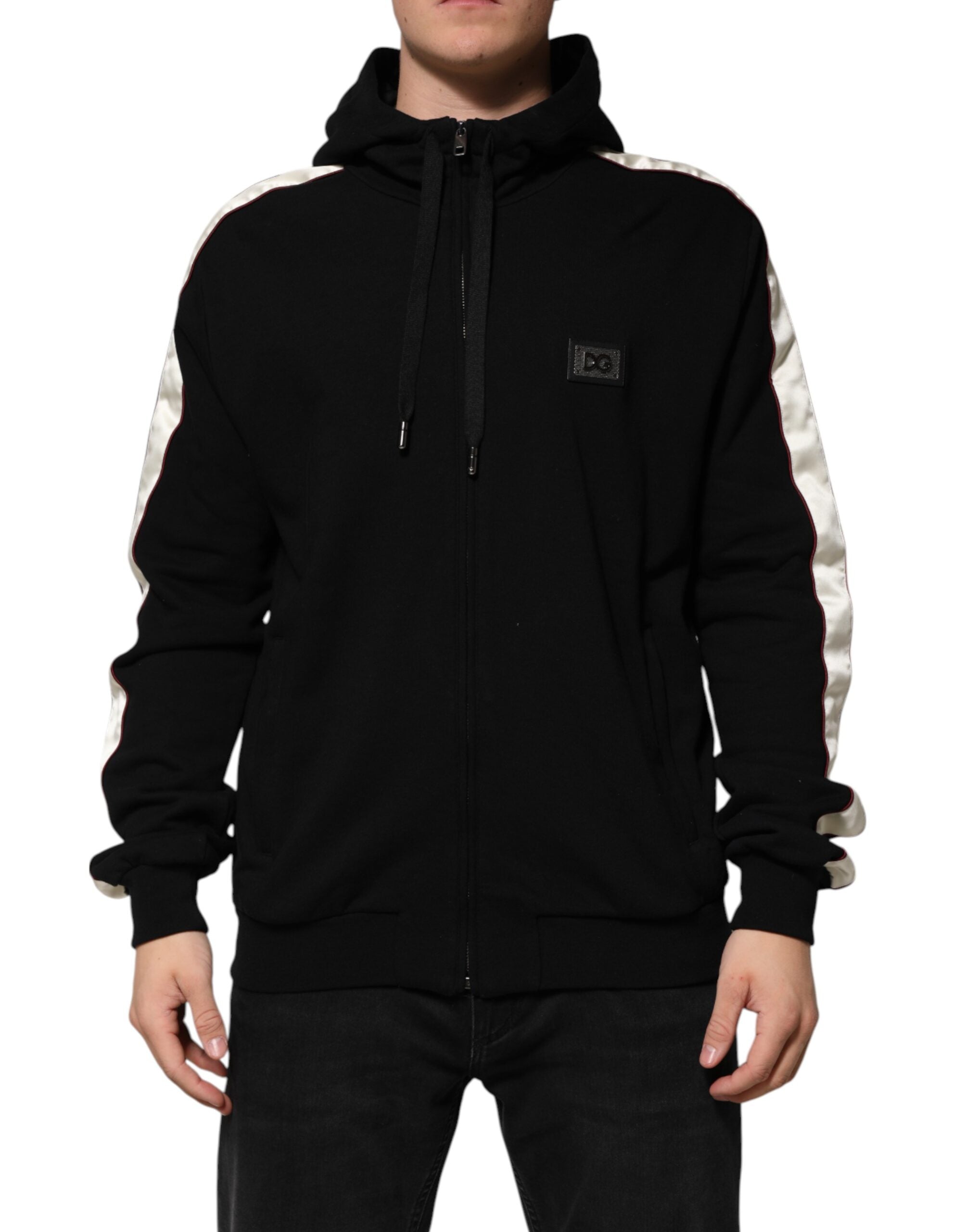 Cardigan Dolce & Gabbana Hooded noir