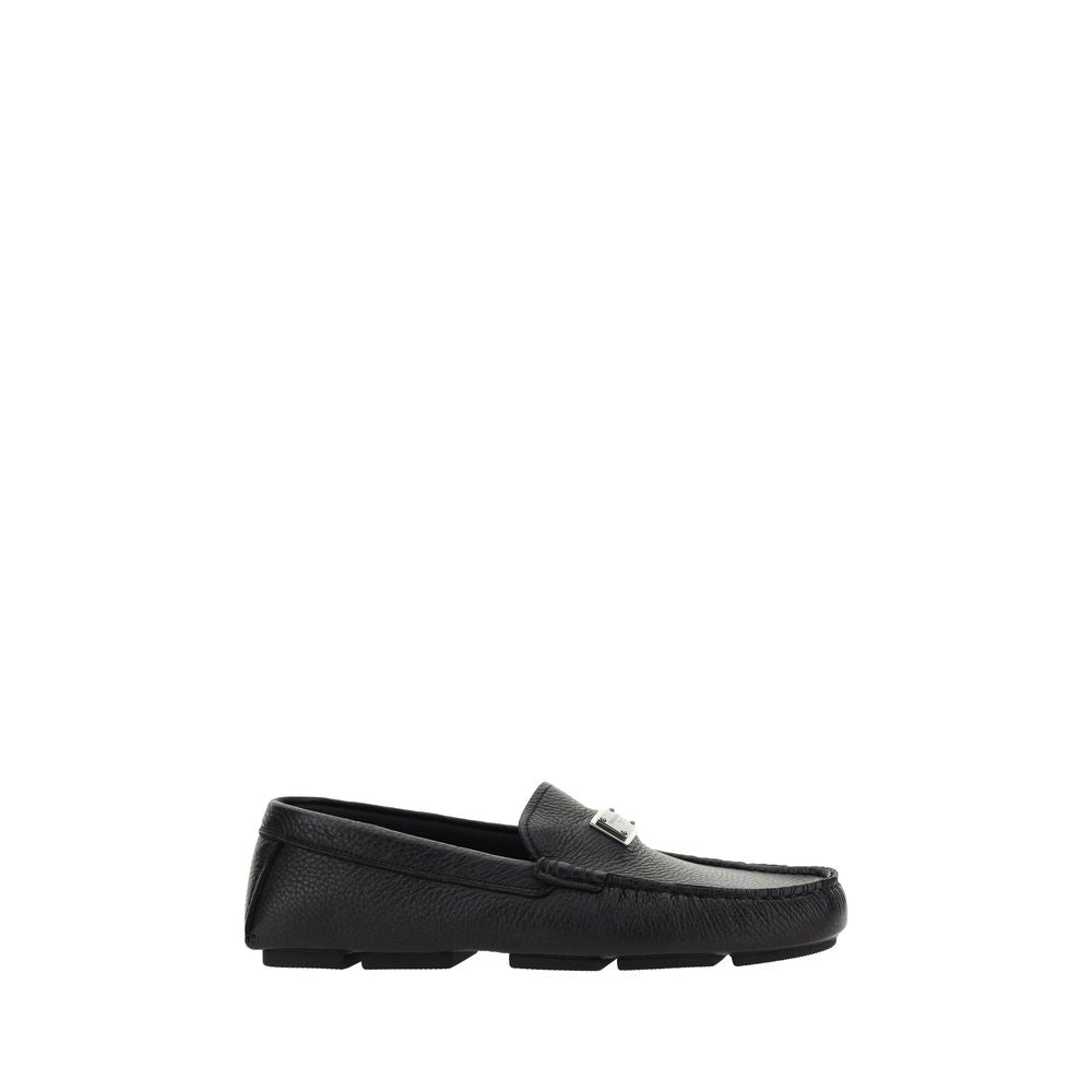 Loafers Dolce&Gabbana en cuir noir