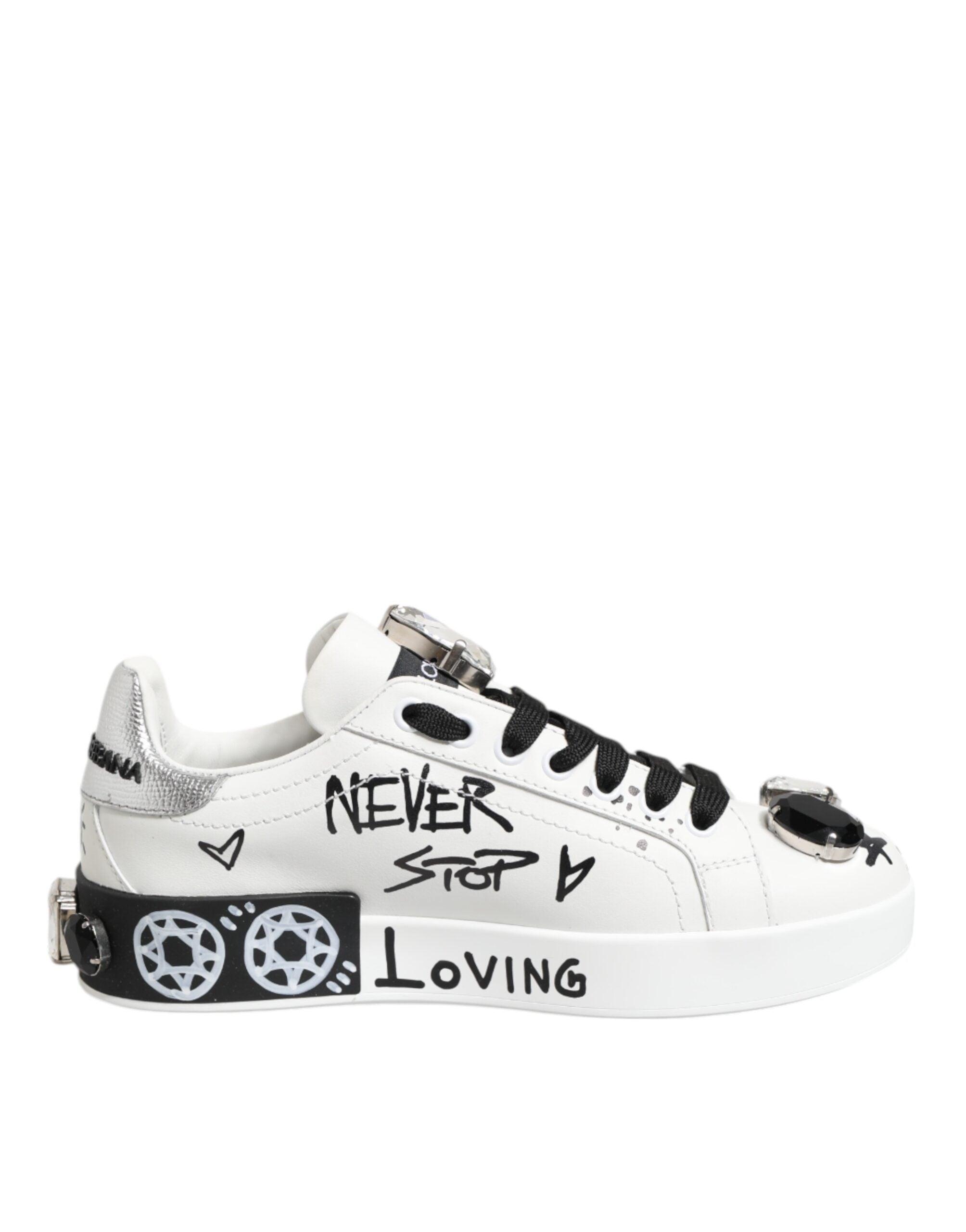 Baskets Dolce & Gabbana Portofino blanches