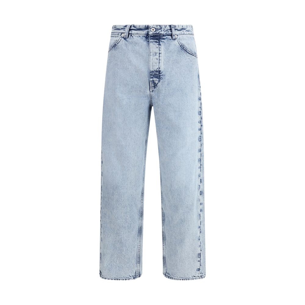 Jeans Jil Sander droit bleu