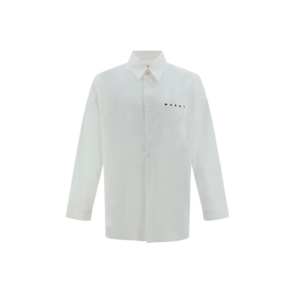 Chemise Marni à col classique monochrome