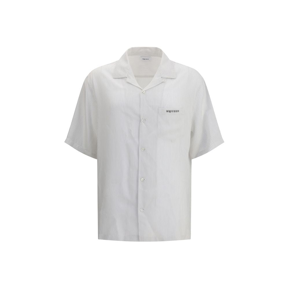Chemise Alexander McQueen à rayures multicolores