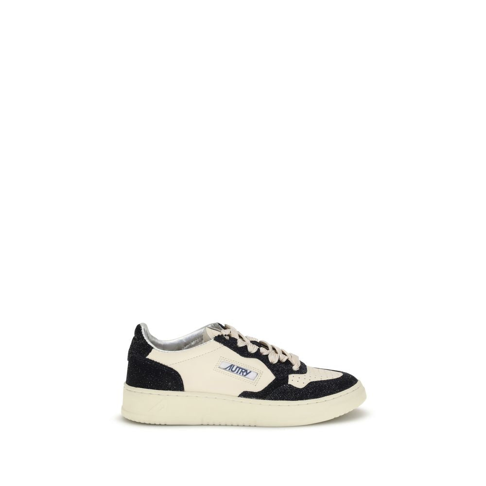 Baskets Autry Medalist en cuir blanches