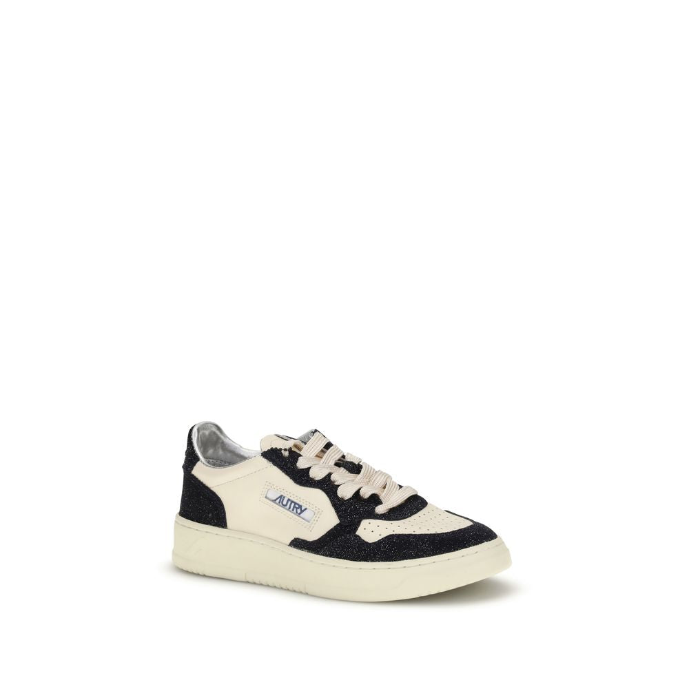 Baskets Autry Medalist en cuir blanches